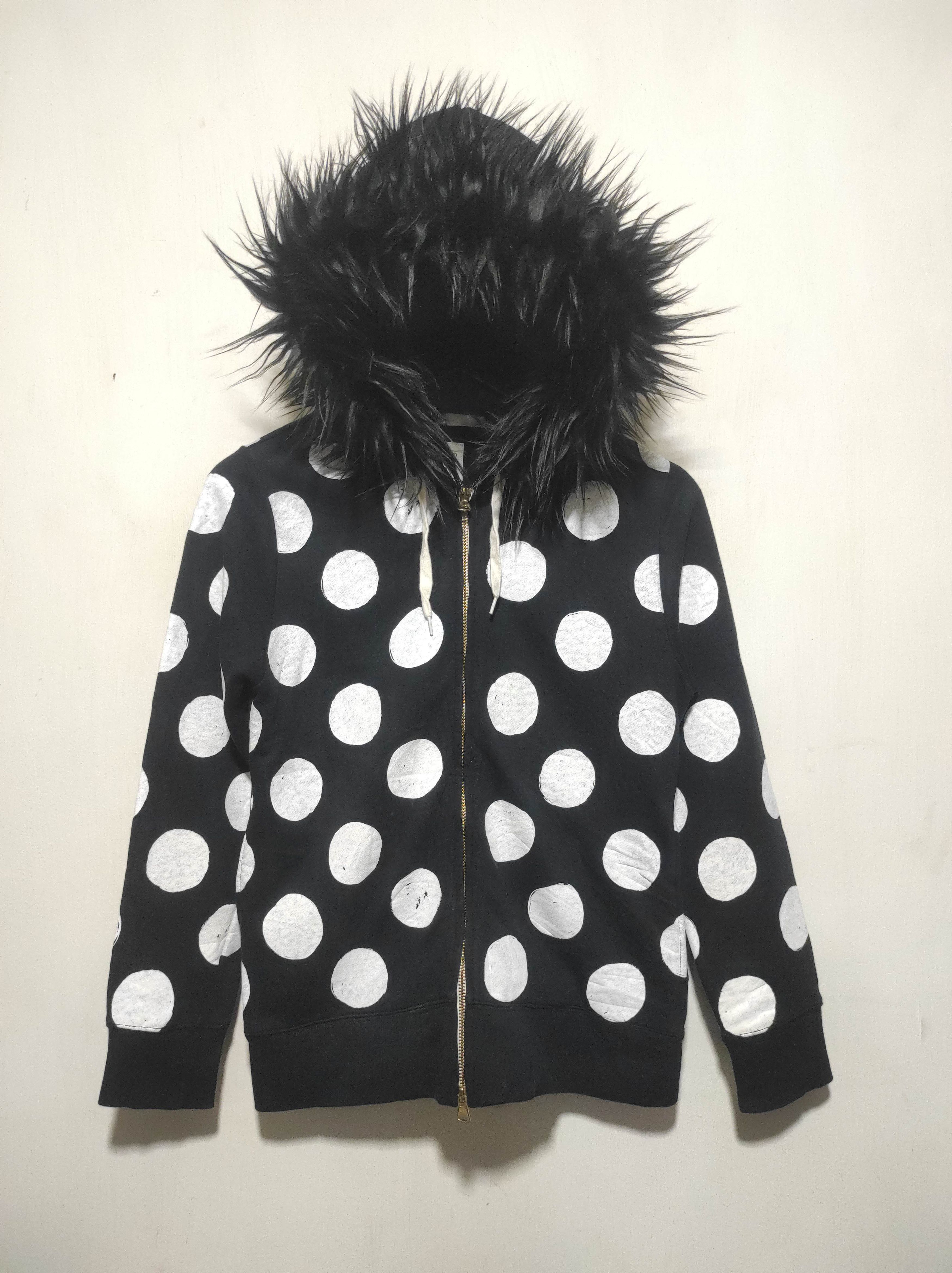 If Six Was Nine Design Tshirt's store graniph polkadot zip Fur Hoodie style Size US S / EU 44-46 / 1 - 9 Thumbnail