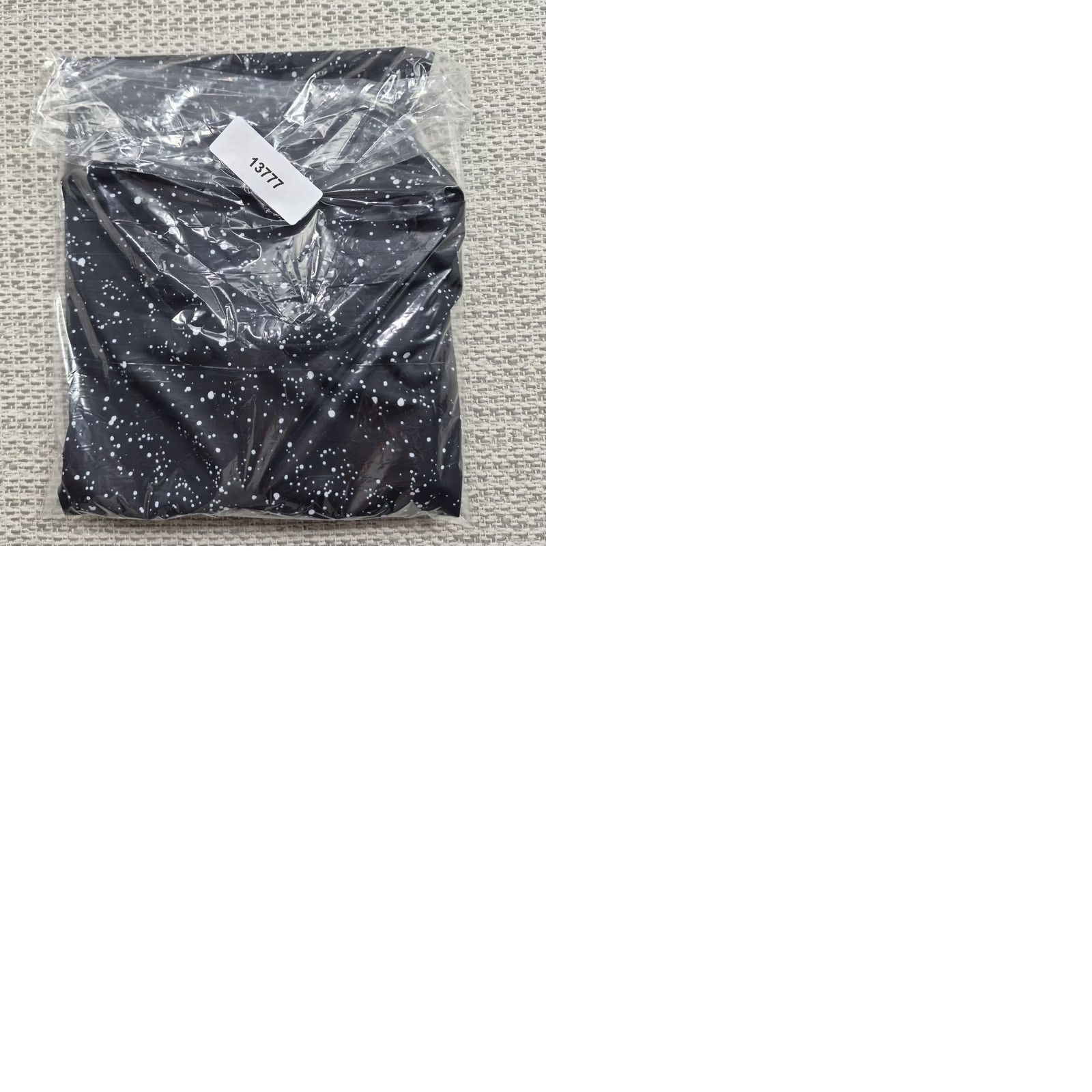 Vintage Birdie Bound Polo Shirt Mens XL Black Speckle Print Golf Performance Stretch Shirt Size US XL / EU 56 / 4 - 9 Thumbnail