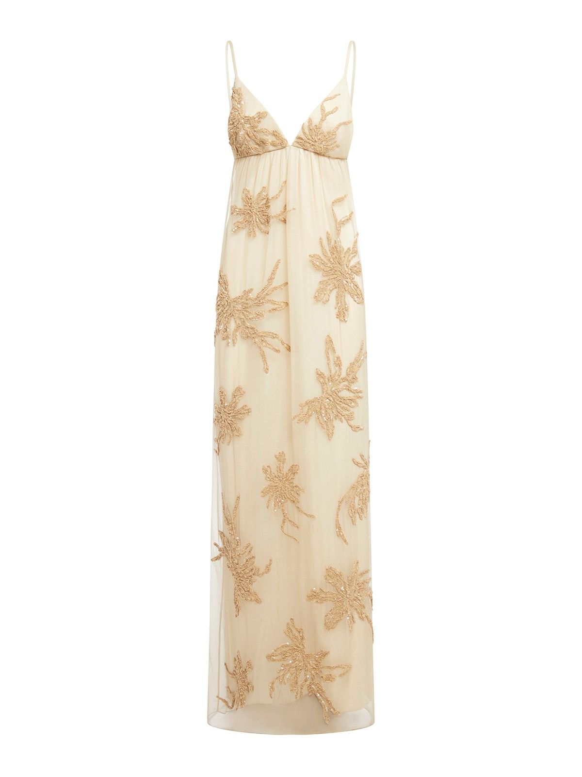 Brunello Cucinelli o1y0725 Maxi Dress in Sand Size S / US 4 / IT 40 - 1 Thumbnail