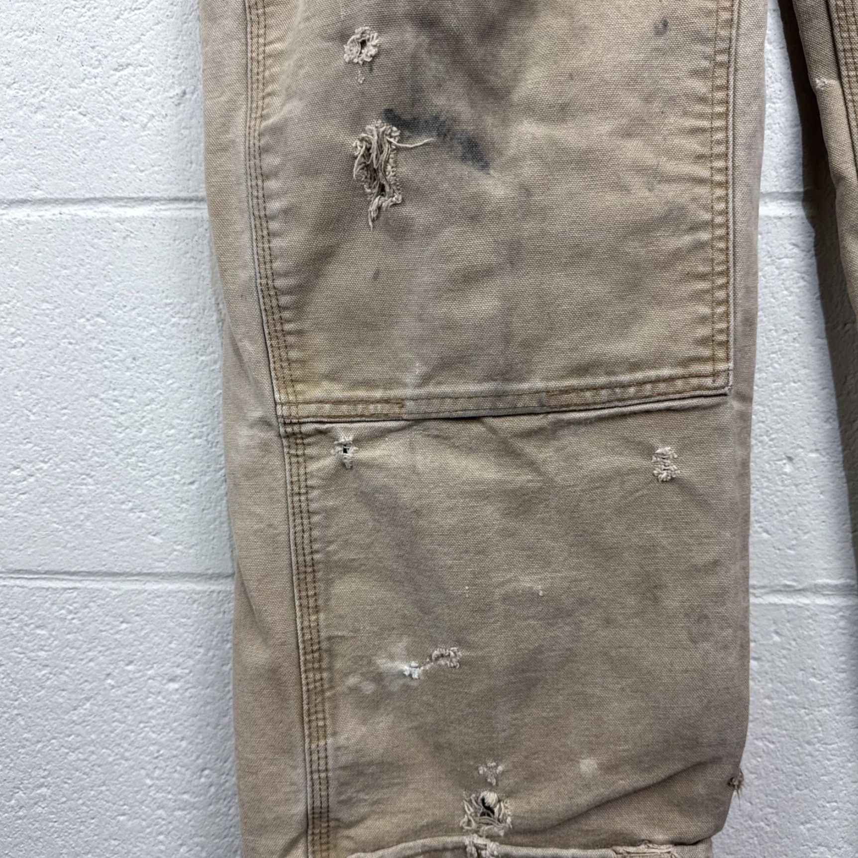 Carhartt VINTAGE Carhartt Men Pants Carpenter 38x30 Brown Canvas Workwear 90s Grunge Retro Size US 38 / EU 54 - 6 Thumbnail