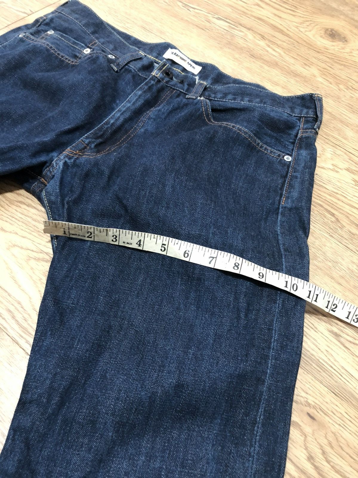 Bape A Bathing Ape denim Size US 34 / EU 50 - 11 Thumbnail