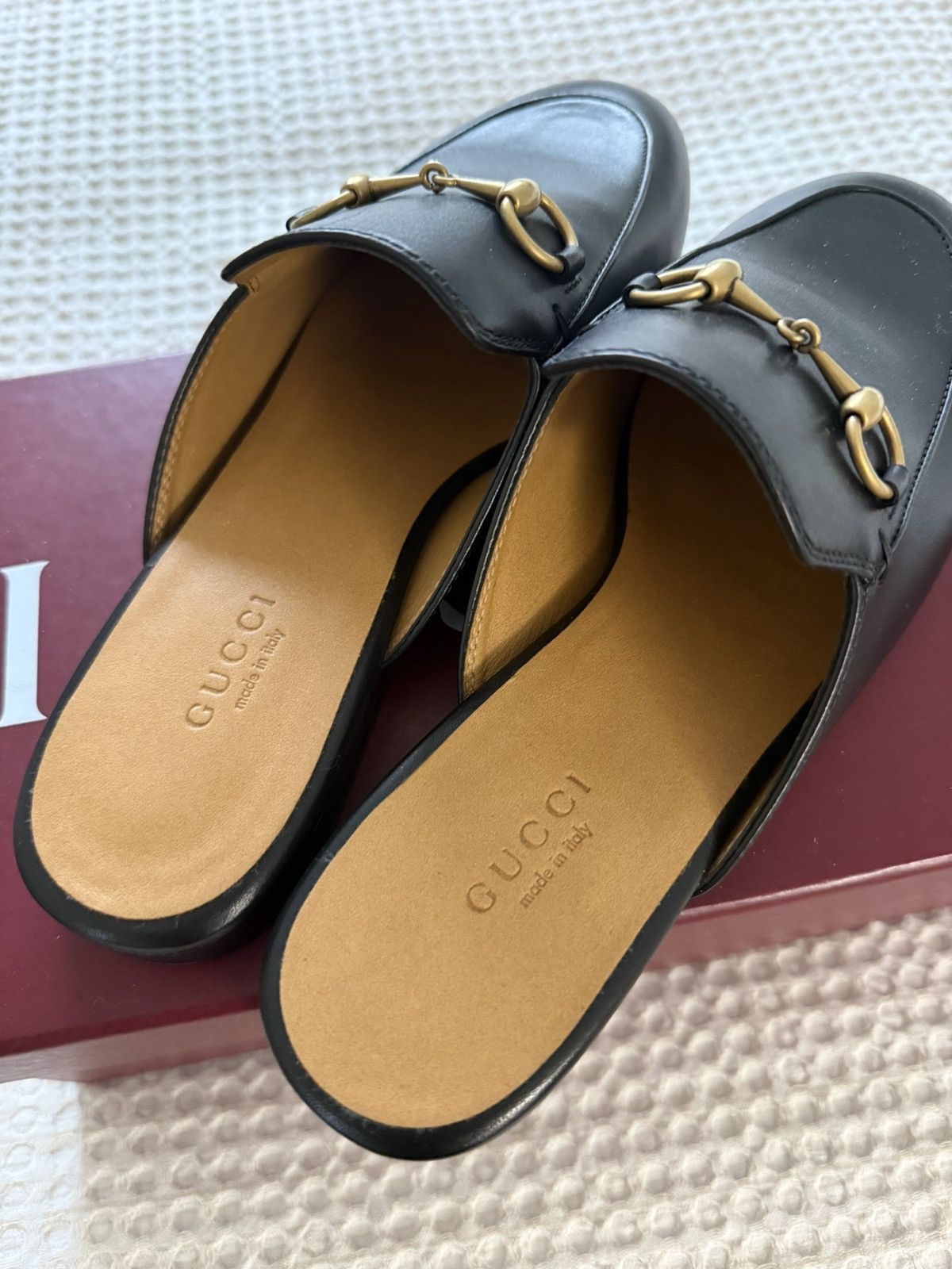 Gucci Authentic Gucci Princetown horsebit mules Size US 6.5 / IT 36.5 - 5 Thumbnail