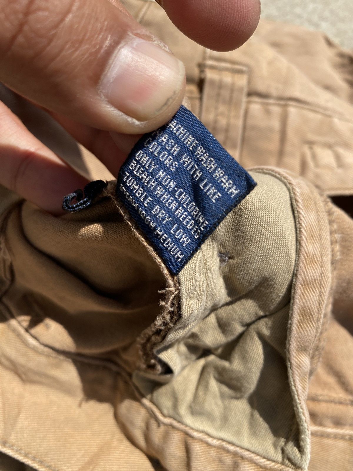 Polo Ralph Lauren × Vintage Vintage Y2k Polo Ralph Lauren Cargo Pants Size US 34 / EU 50 - 16 Thumbnail