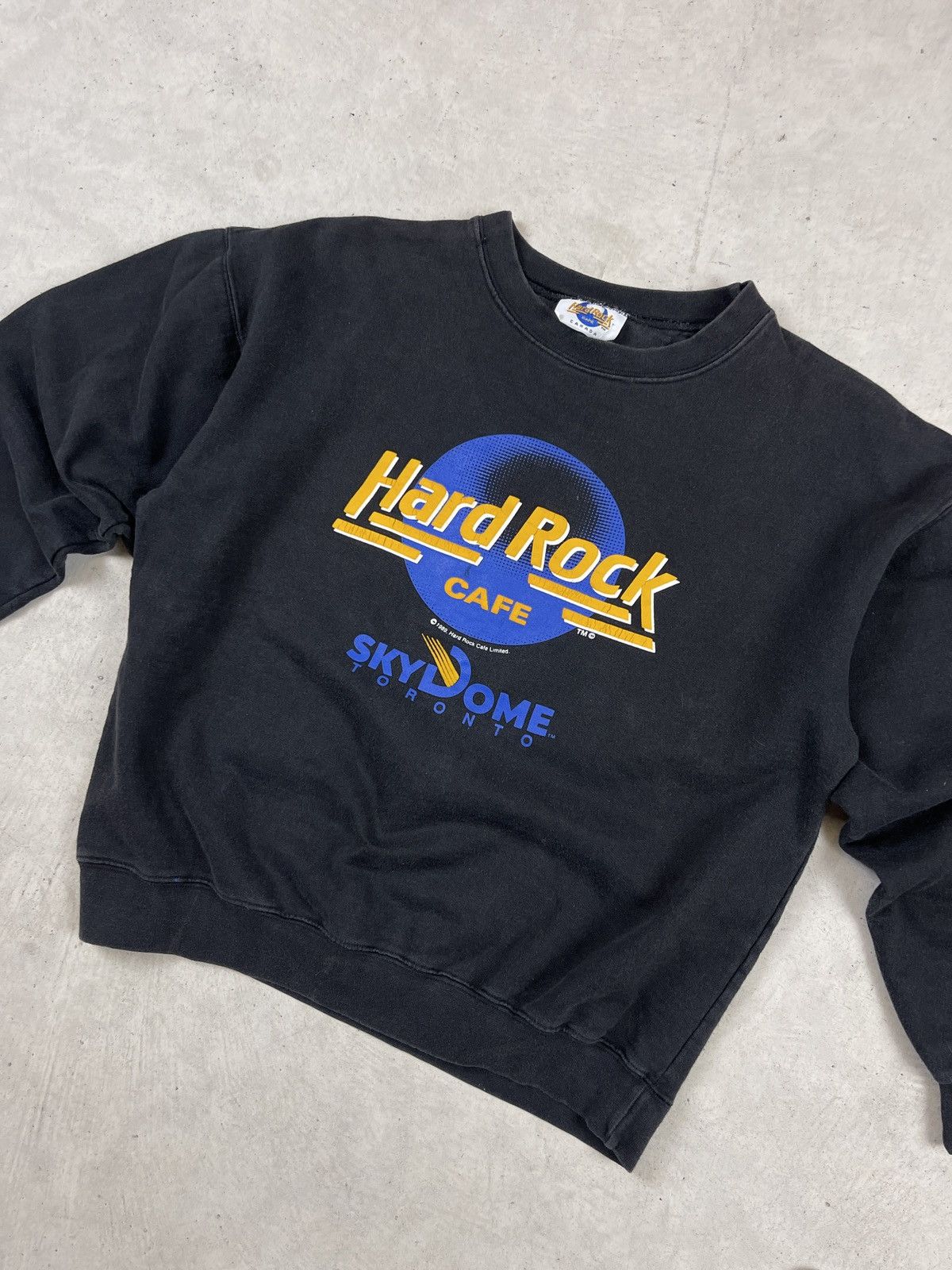 Vintage 1990s Toronto Hard Rock Skydome Sweatshirt Size US S / EU 44-46 / 1 - 2 Thumbnail