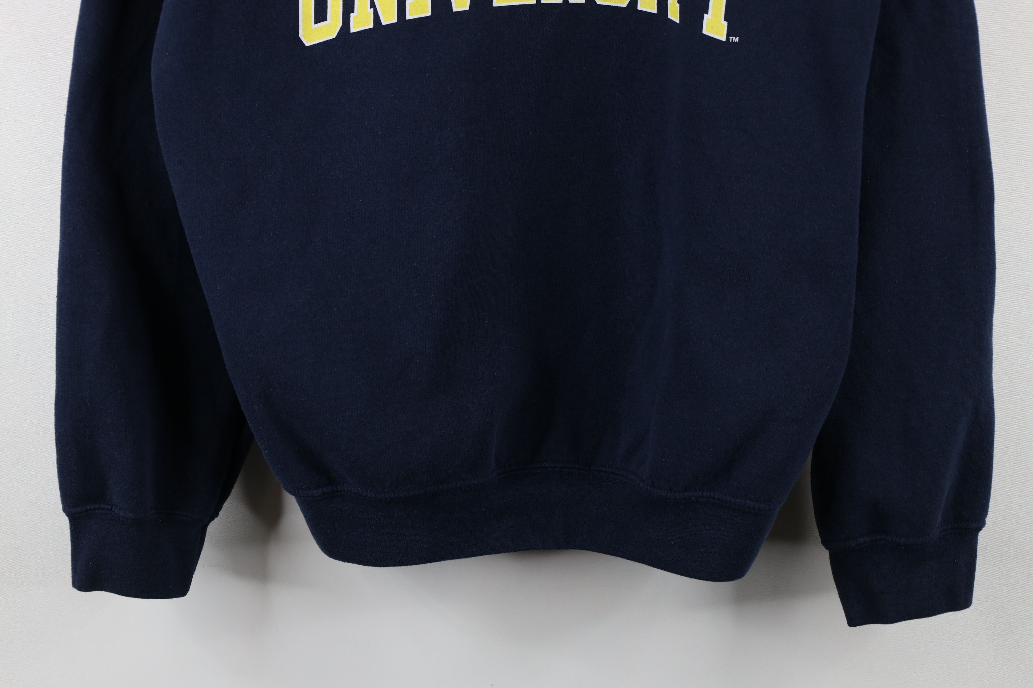Vintage Vintage 90s John Carroll University Crewneck Sweatshirt Blue Size US M / EU 48-50 / 2 - 3 Thumbnail