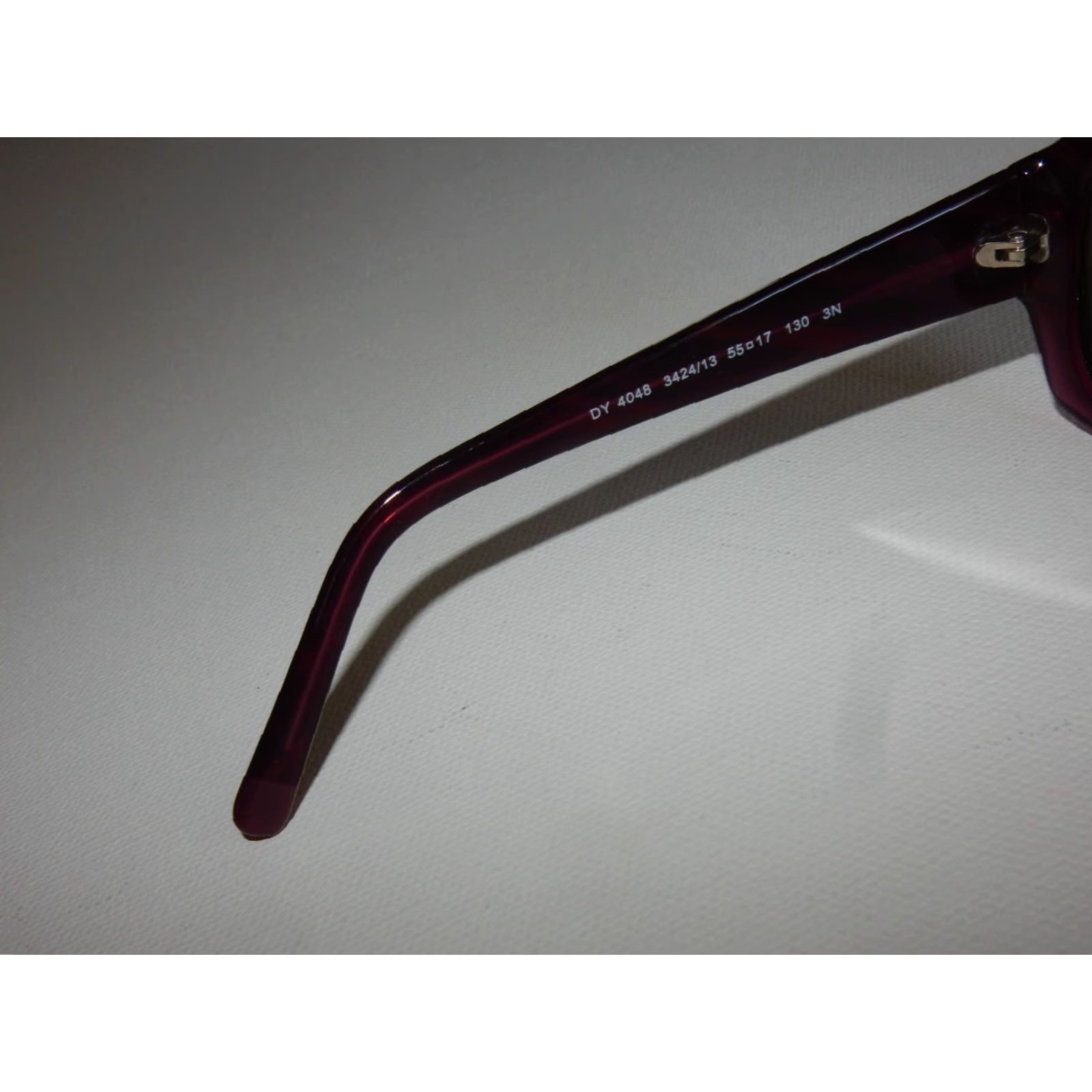 DKNY VINTAGE DKNY Sunglasses Women Frame Purple 55mm 17x130mm Prescription UV Accessories Size ONE SIZE - 4 Thumbnail