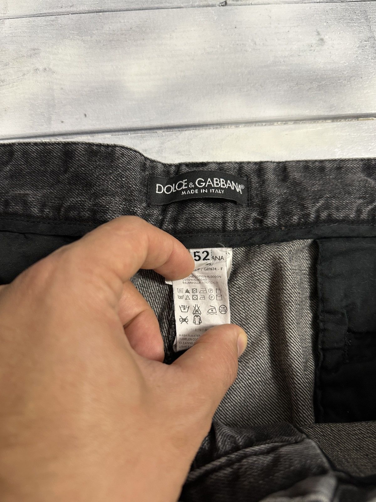 Dolce & Gabbana Rare Luxury Dolce&Gabbana Pants Denim Jeans Size US 34 / EU 50 - 17 Thumbnail