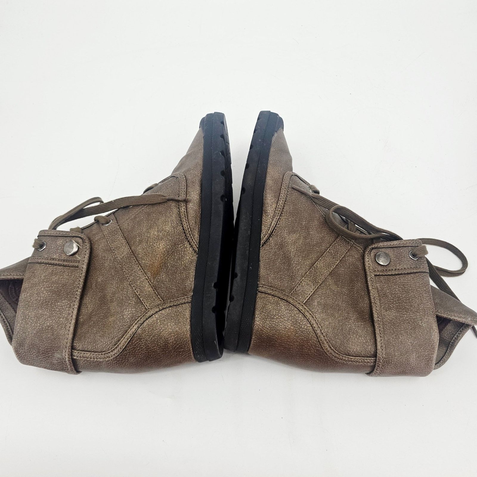 Palladium Palladium Ecuador Brown Leather Wedge Hidden Heel Boot 11 Size US 11 / IT 41 - 5 Thumbnail