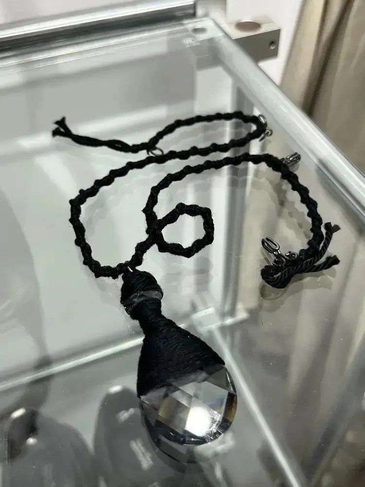 Undercover 06AW Guru Guru Crystal Necklace-2505