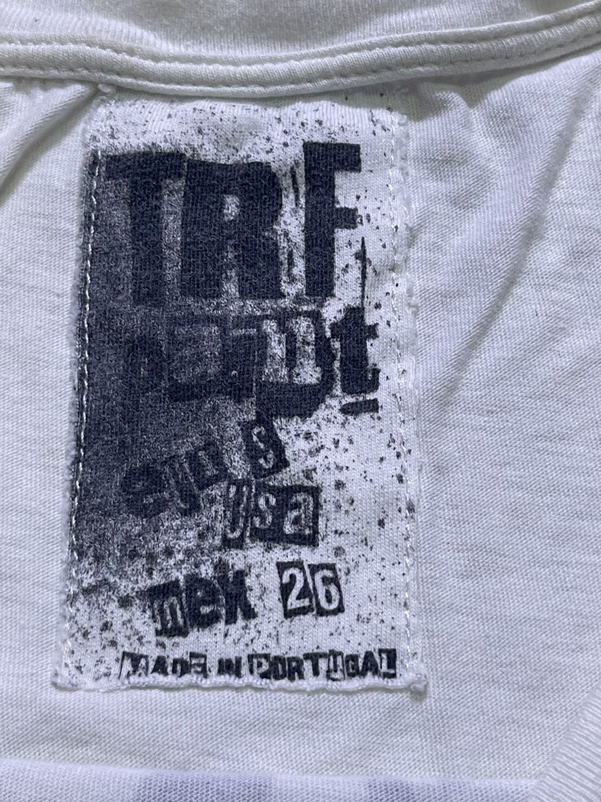 Japanese Brand Y2K TRF PANT short sleeve tshirt Size S / US 4 / IT 40 - 4 Thumbnail