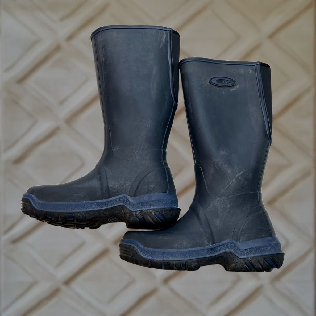 Rains Grubs HexZorb Boots Black Wellinton Wellies Waterproof Rain Rubber Womens 6.5 Size US 4 / IT 34 - 1 Thumbnail