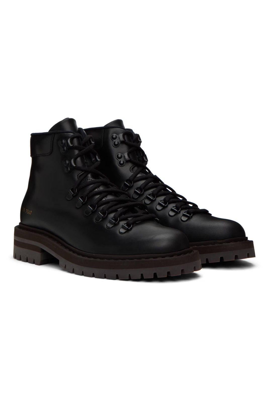 image of Common Projects Hiking Boots in Black, Men's (Size 10)