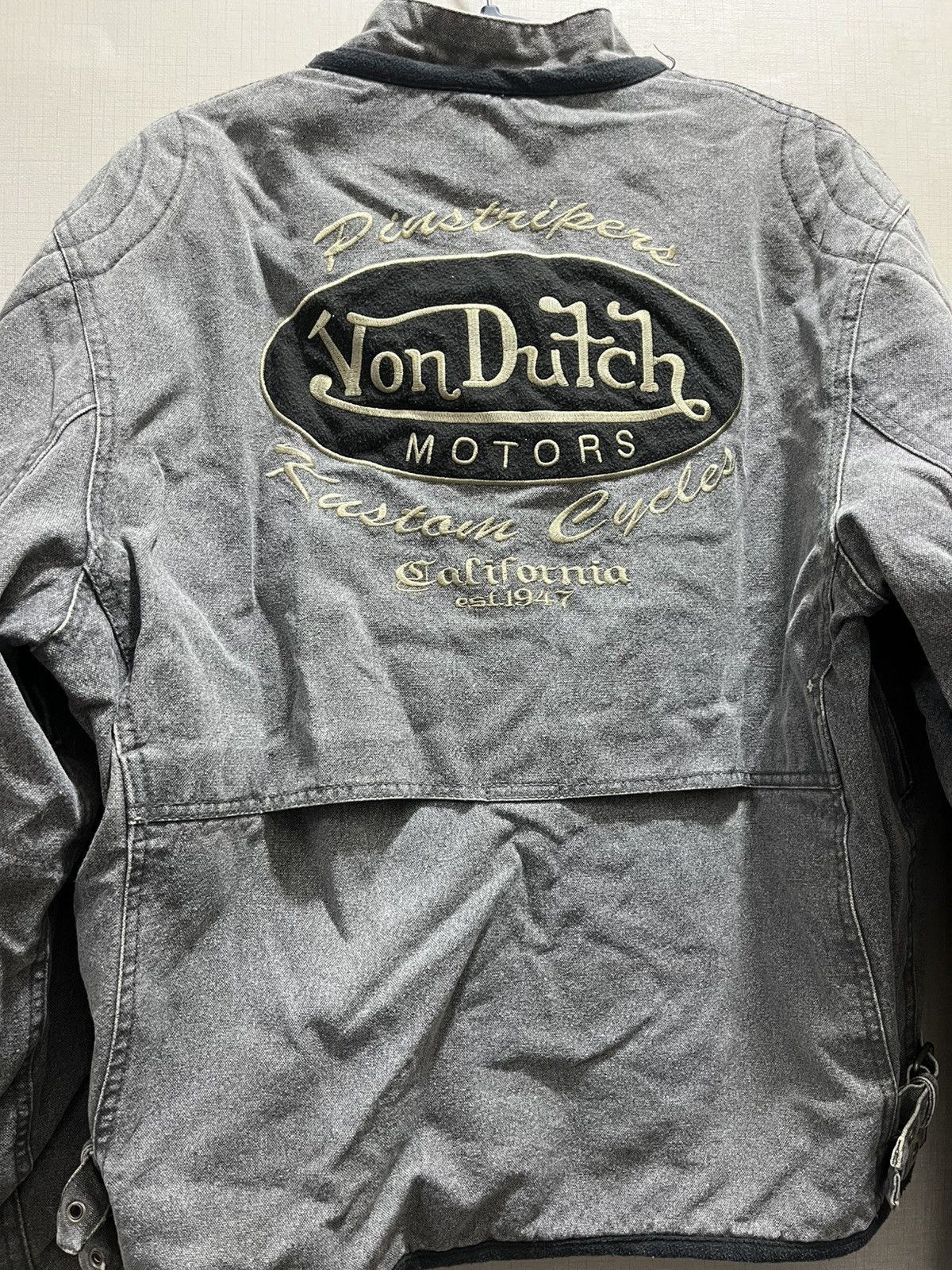 Von Dutch ( rare 🔥 ) von dutch vintage denim jacket Size US S / EU 44-46 / 1 - 4 Thumbnail