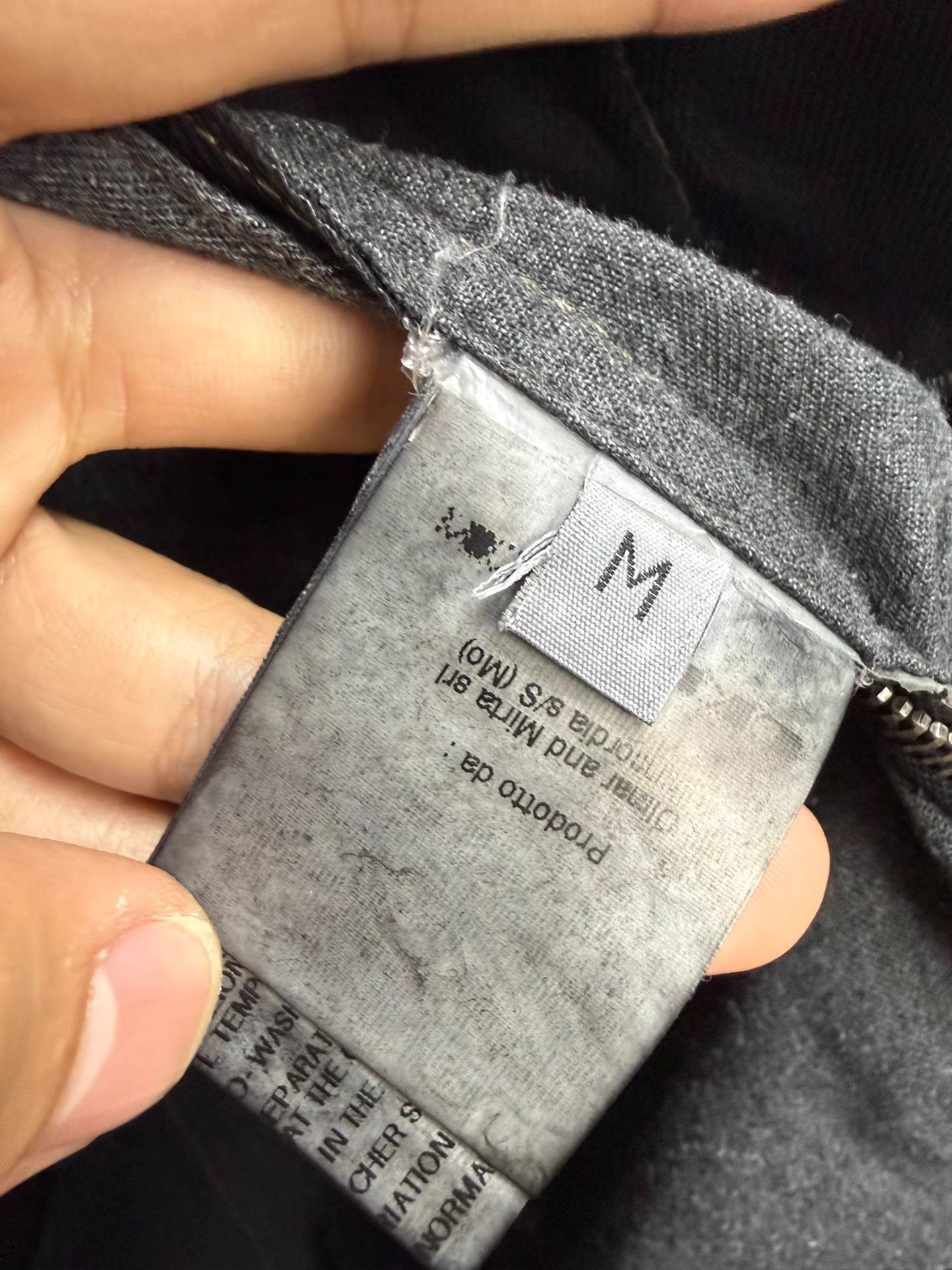 Rick Owens Rick Owens Waxed Denim Leather Panel Jacket K20 Size US M / EU 48-50 / 2 - 8 Thumbnail