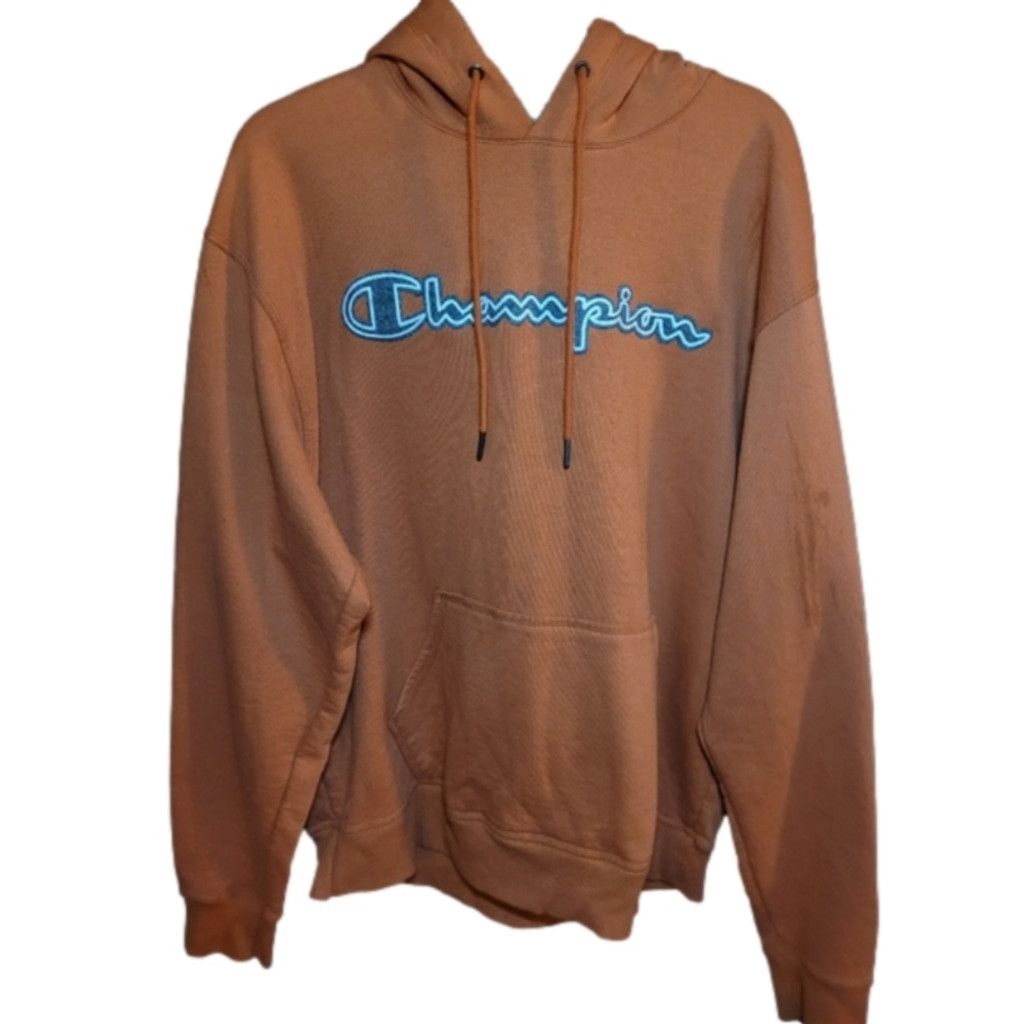 Champion Champion, hoodie sweatshirt, orange/gray, NWOT, Size Large Size US L / EU 52-54 / 3 - 1 Thumbnail