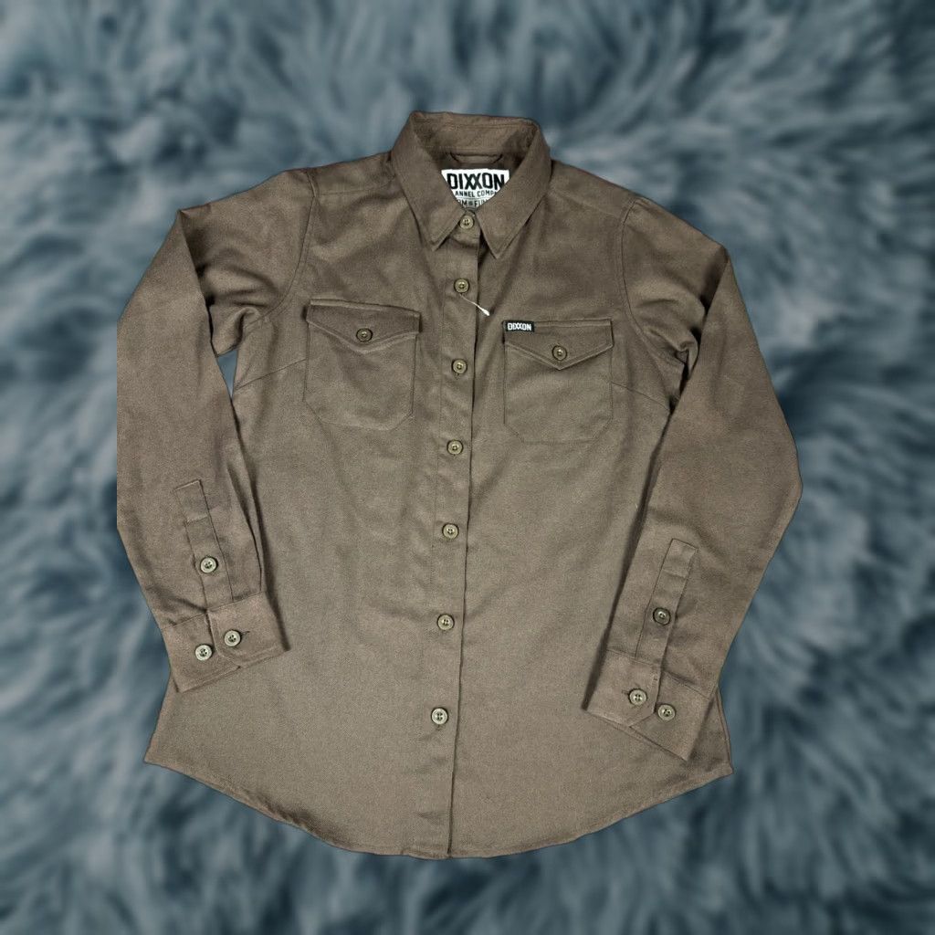 CO Dixxon Flannel Co Brown Form And Function Shirt Women’s Sz S Small Brown Flannel Button-Up Womens S Small 90s? Size S / US 4 / IT 40 - 1 Thumbnail