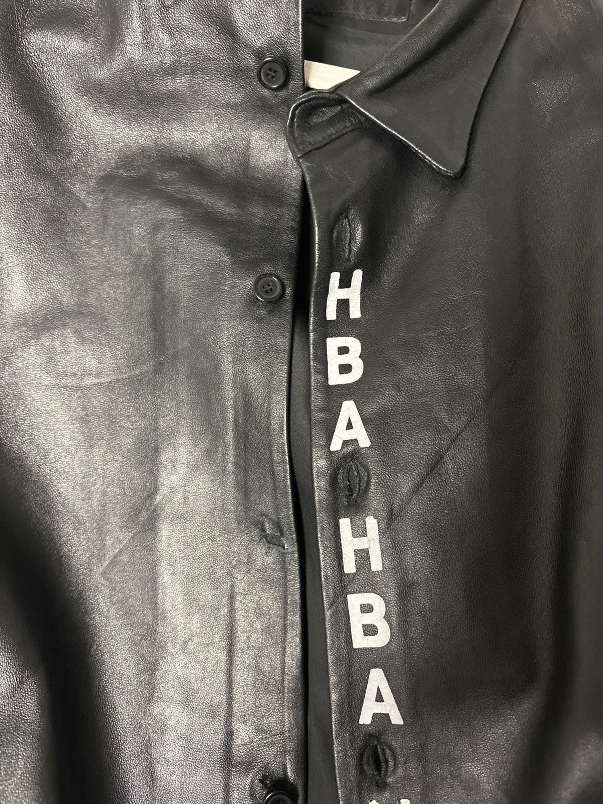 Hood By Air Hood by air compass leather button up Size US M / EU 48-50 / 2 - 9 Thumbnail