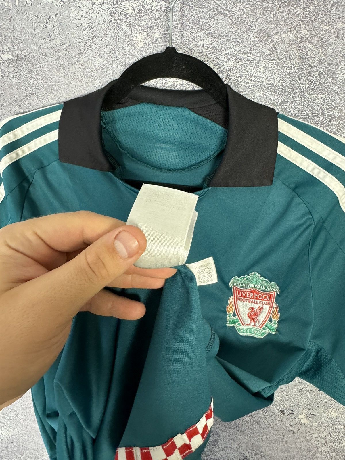 Adidas × Vintage TORRES Vintage Liverpool 2008/09 Third Adidas Soccer Jersey Size US S / EU 44-46 / 1 - 15 Thumbnail