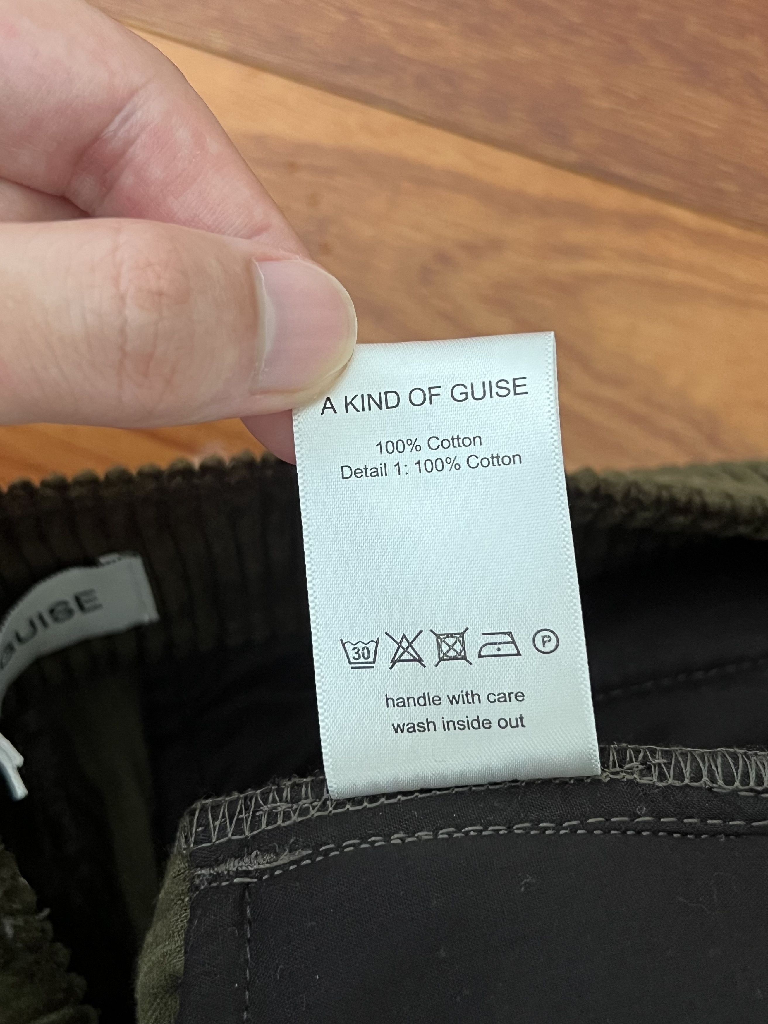 A Kind Of Guise 💚 AW23 A Kind Of Guise Vali Chino Olive Corduroy NEW Size US 32 / EU 48 - 15 Thumbnail