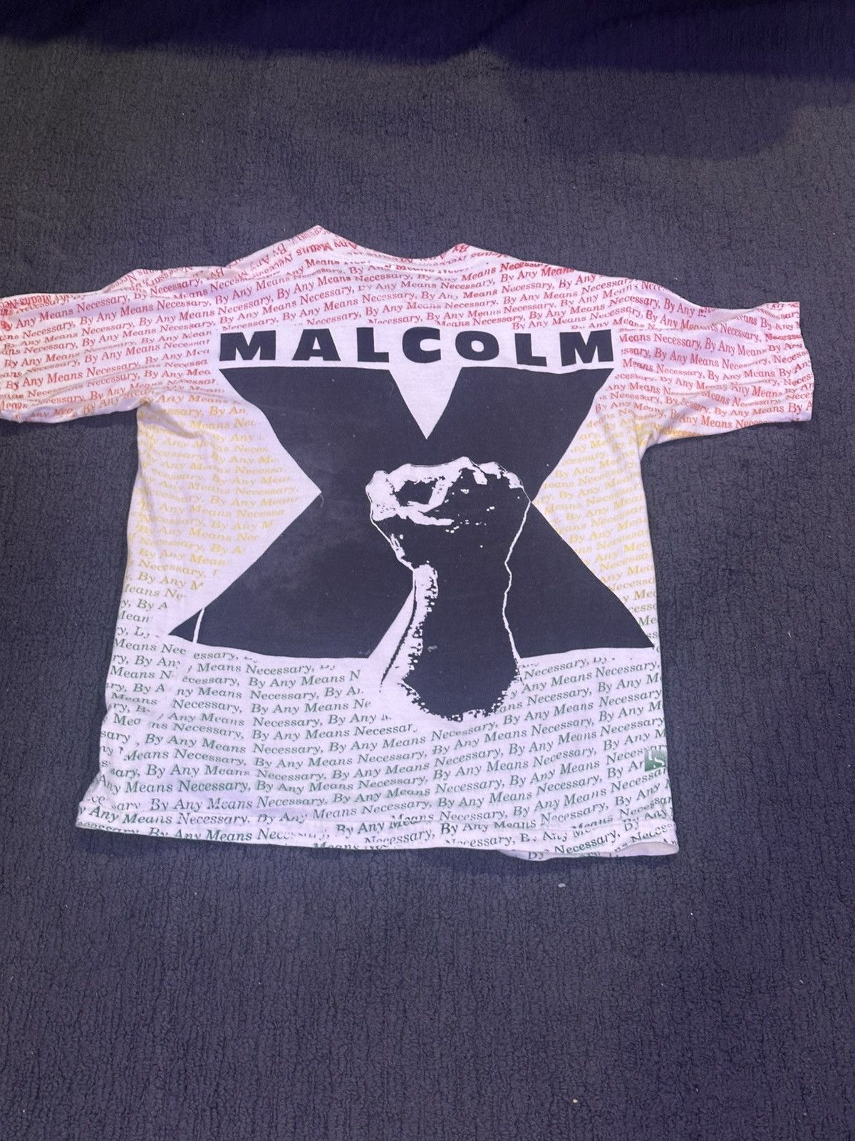 Other **VINTAGE** Malcolm X Tee Size US M / EU 48-50 / 2 - 4 Thumbnail