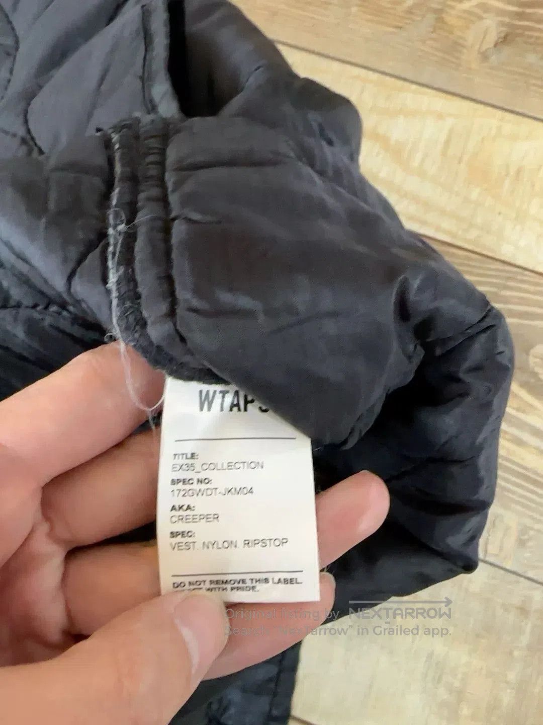 Wtaps Wtaps 17AW Stitch Thin Vest. Size US M / EU 48-50 / 2 - 5 Thumbnail