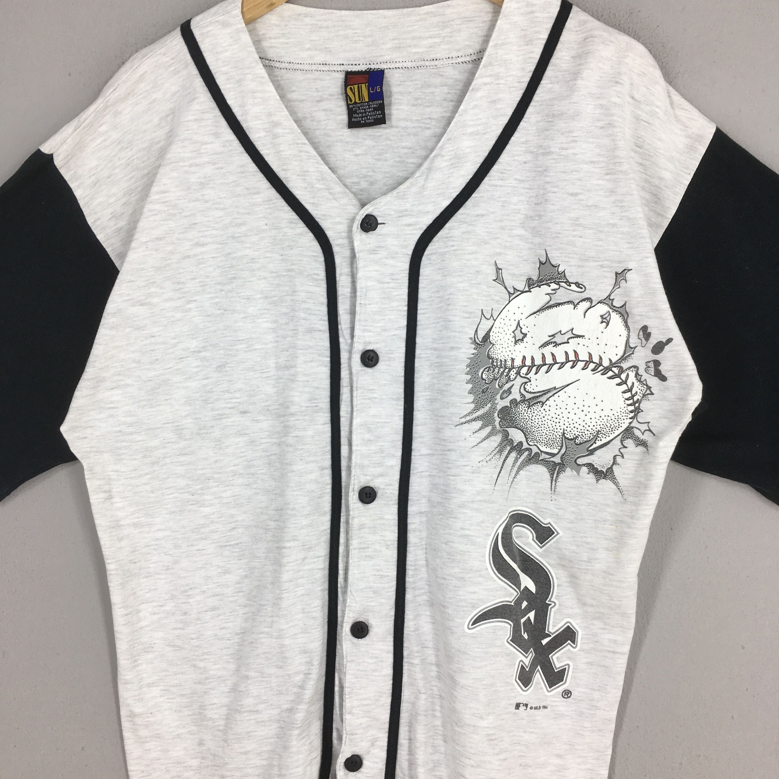 MLB Vintage 90s Chicago White Sox MLB Baseball Jersey L Size US L / EU 52-54 / 3 - 2 Thumbnail
