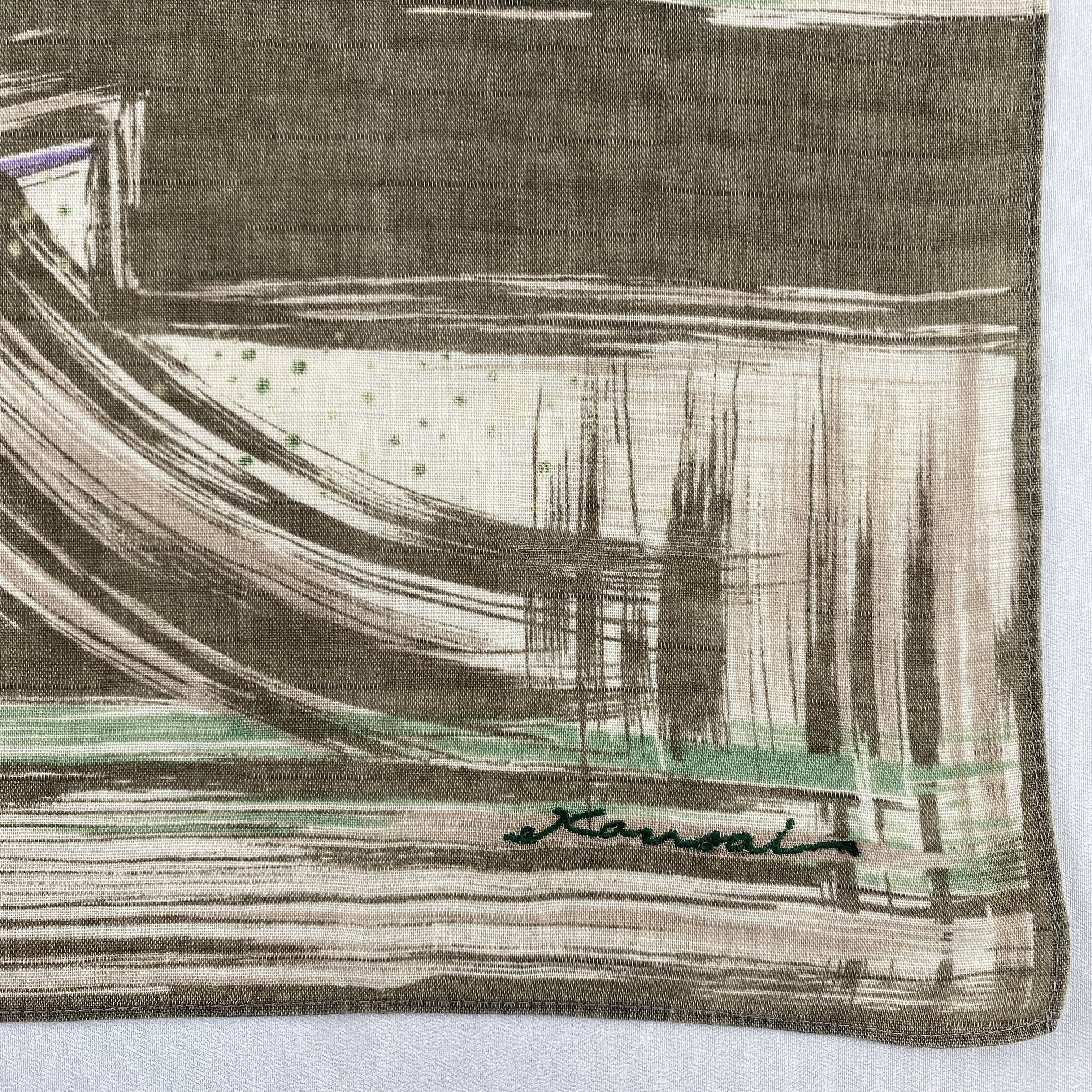 Kansai Yamamoto Knsai Yamamoto Handkerchief / Bandana / Neckerchief C883 Size ONE SIZE - 5 Thumbnail