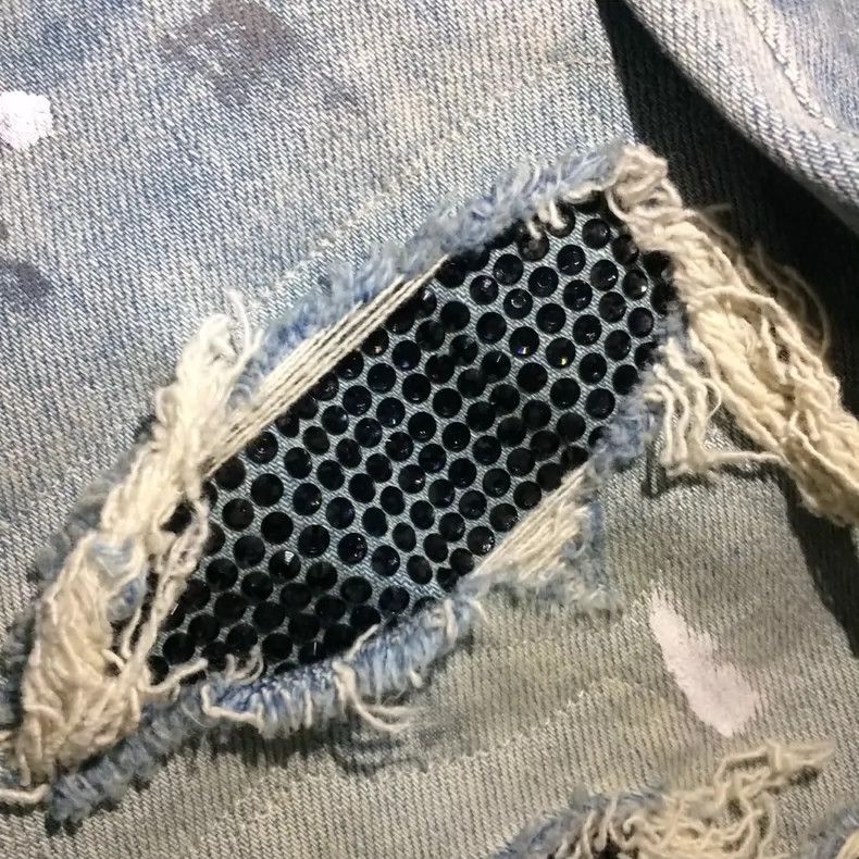 Amiri Amiri blue diamond jeans Size US 30 / EU 46 - 2 Thumbnail