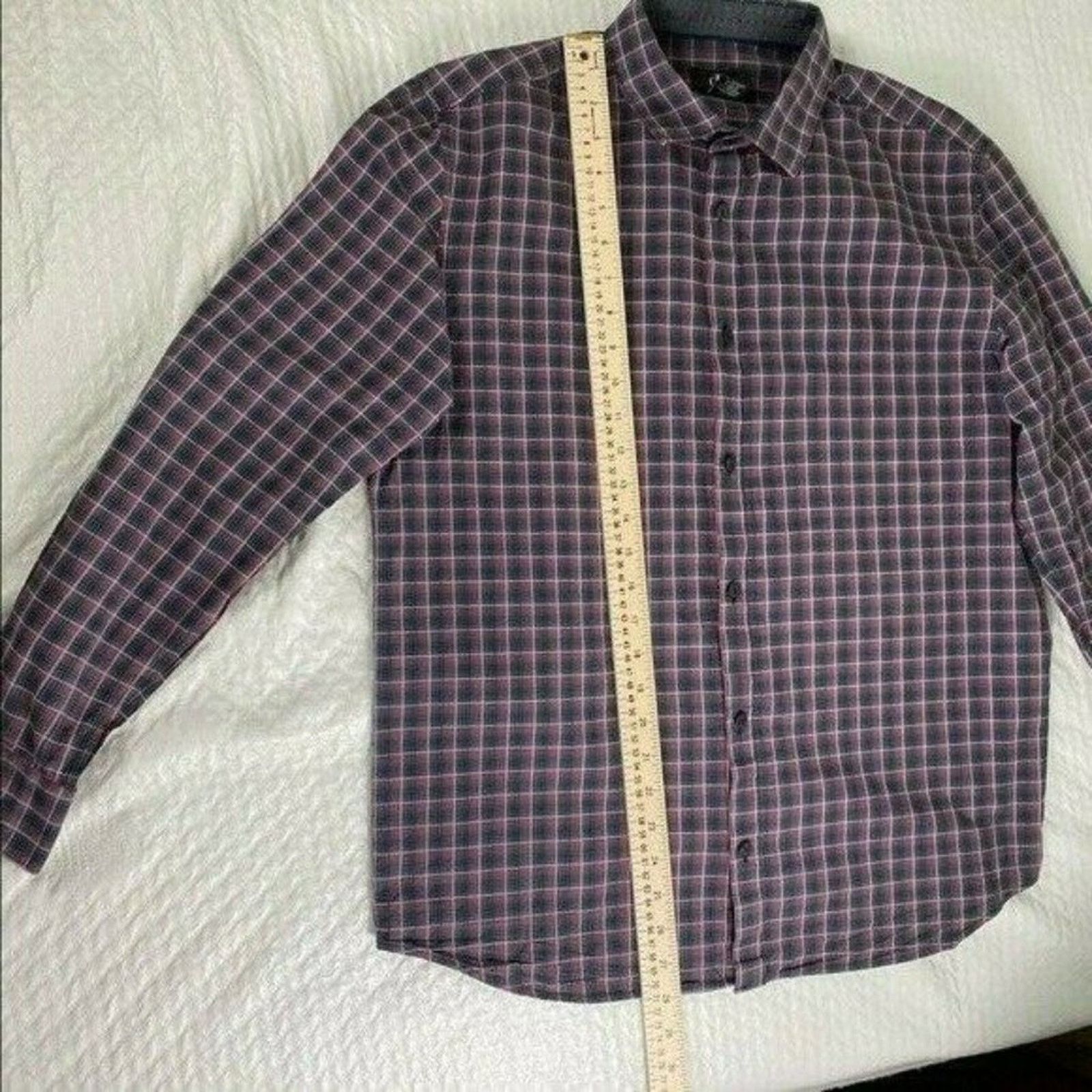 Calvin Klein Calvin Klein Men's Plaid Shirt, Size M Size US M / EU 48-50 / 2 - 3 Thumbnail