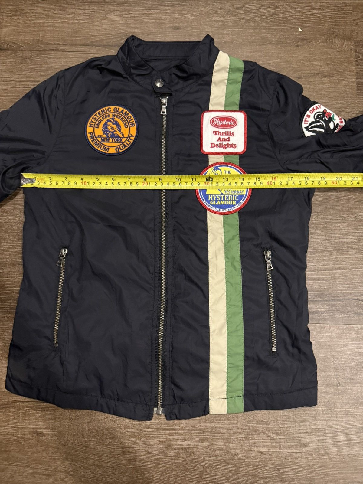 Hysteric Glamour Hysteric Glamour patchwork nylon jacket Size US S / EU 44-46 / 1 - 19 Thumbnail