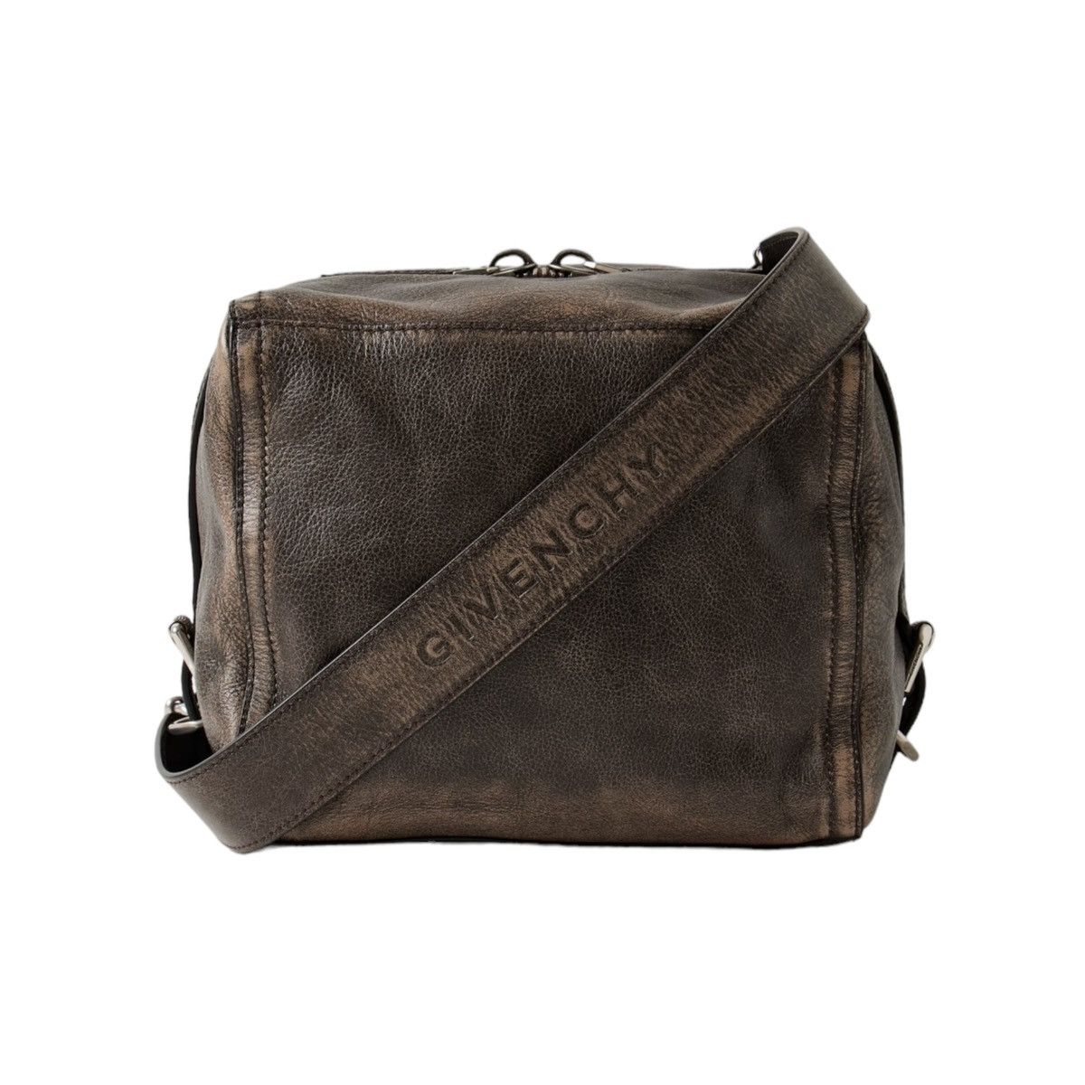 Givenchy $1,700 Givenchy pandora crinkled leather Crossbody messenger Size ONE SIZE - 5 Thumbnail