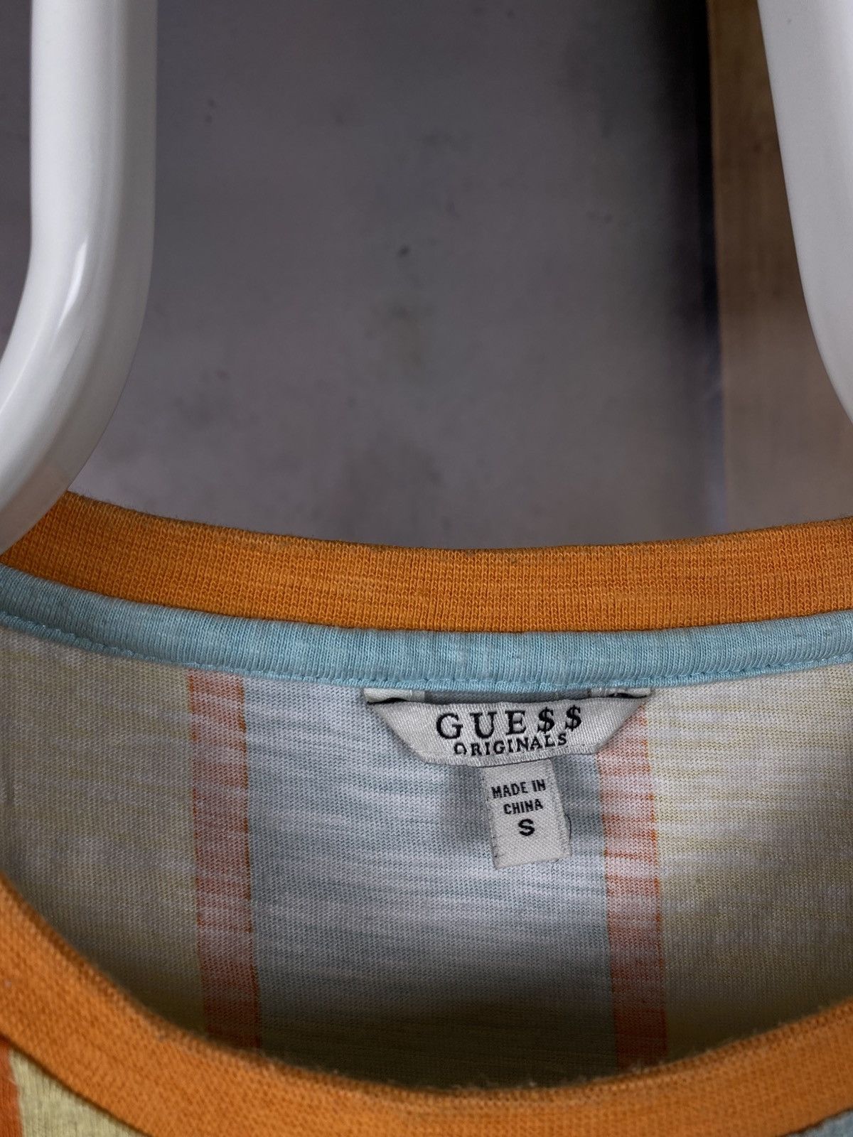 A$AP Rocky × Guess 💸T-Shirt Guess Originals Asap Rocky Striped Tee💸 Size US S / EU 44-46 / 1 - 7 Thumbnail