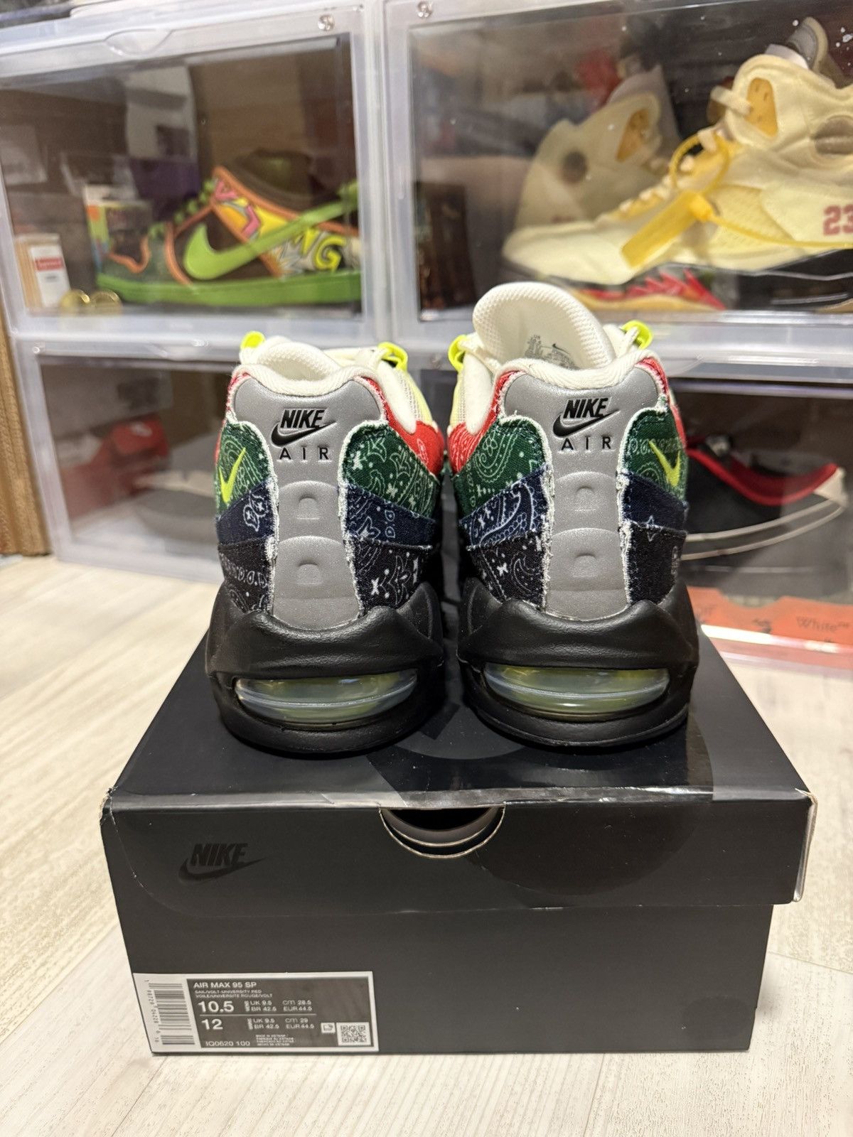Nike Nike Air Max 95 OG Big Bubble Neon Paisley Size US 10.5 / EU 43-44 - 5 Thumbnail