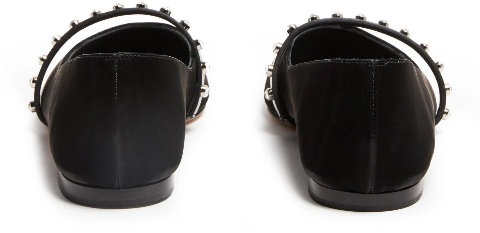 Alexander McQueen ALEXANDER MCQUEEN Black Leather Ballerinas New & Authentic Size US 6 / IT 36 - 3 Thumbnail
