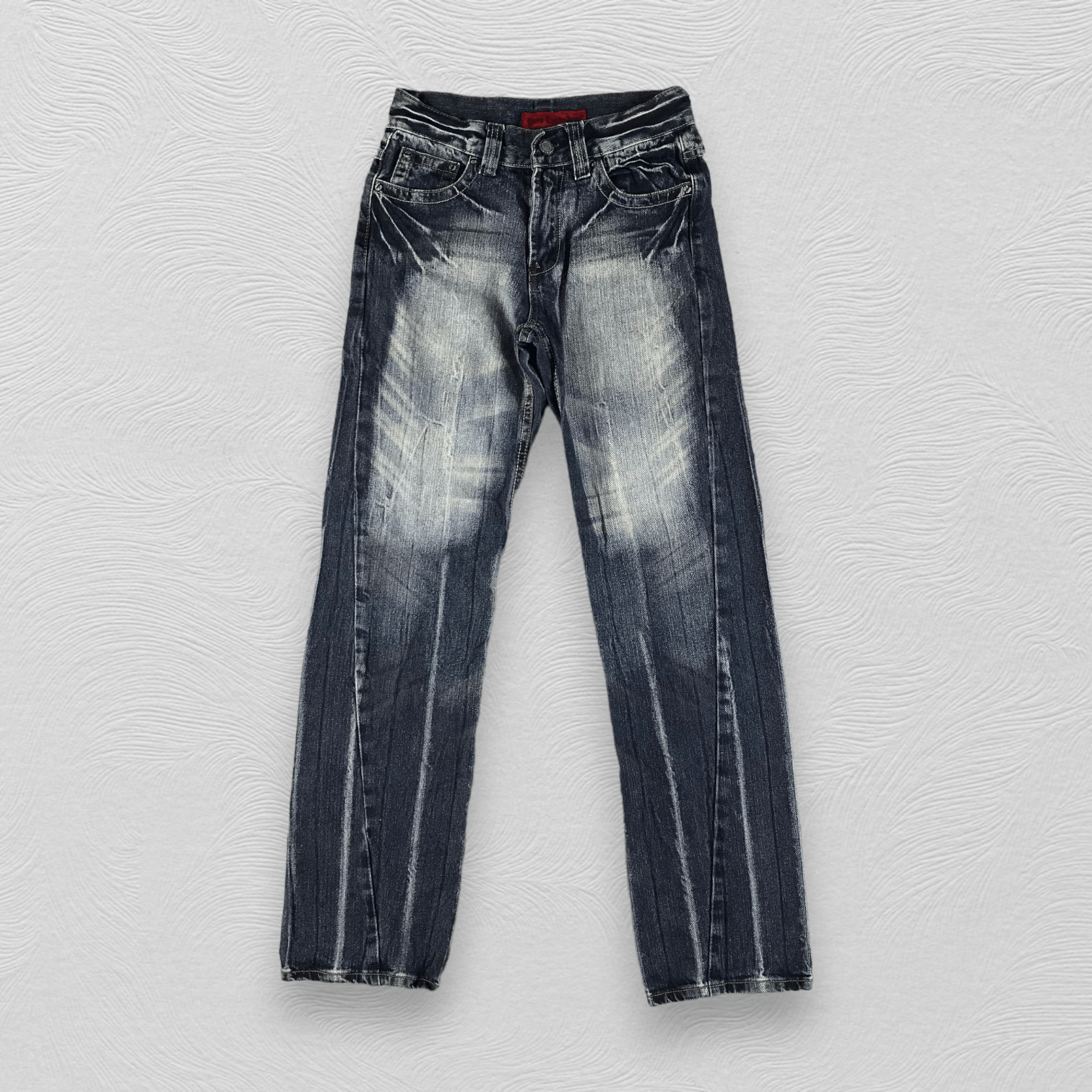 Vintage Euro Eagle Co Jeans Faded Blue Denim KJ1655 Size US 28 / EU 44 - 1 Thumbnail