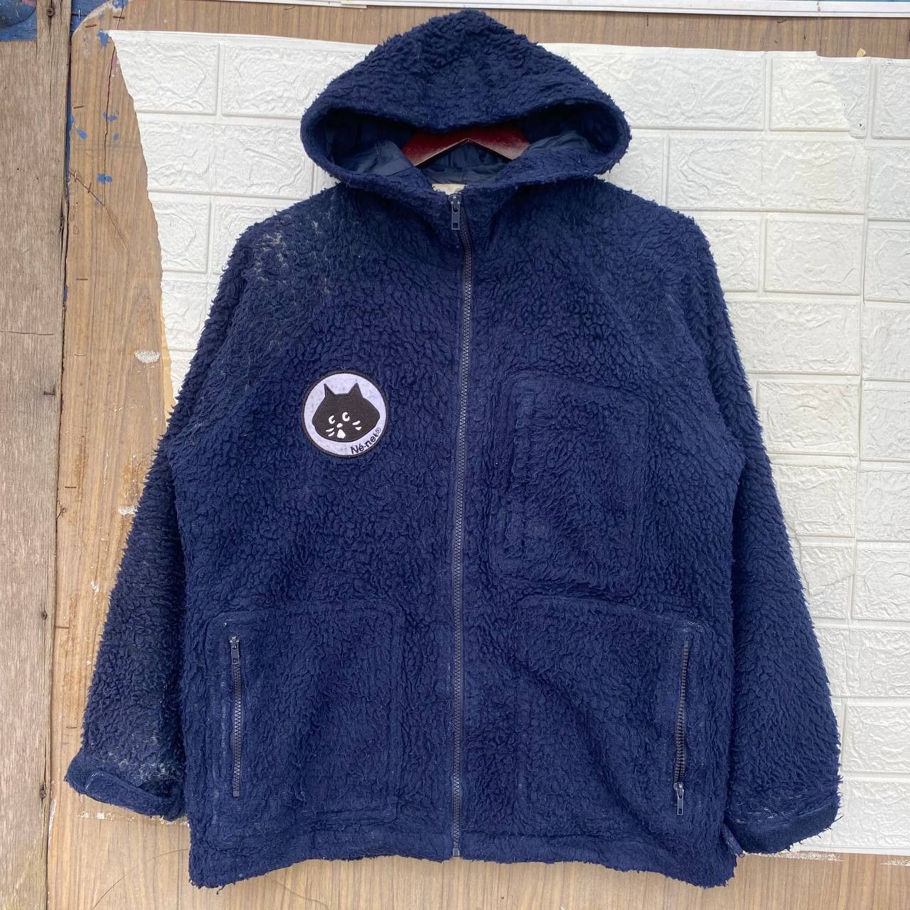 Issey Miyake × Ne-Net × Vintage Vintage Fleece Zipper Jacket Ne-Net By Issey Miyake Size US M / EU 48-50 / 2 - 1 Thumbnail