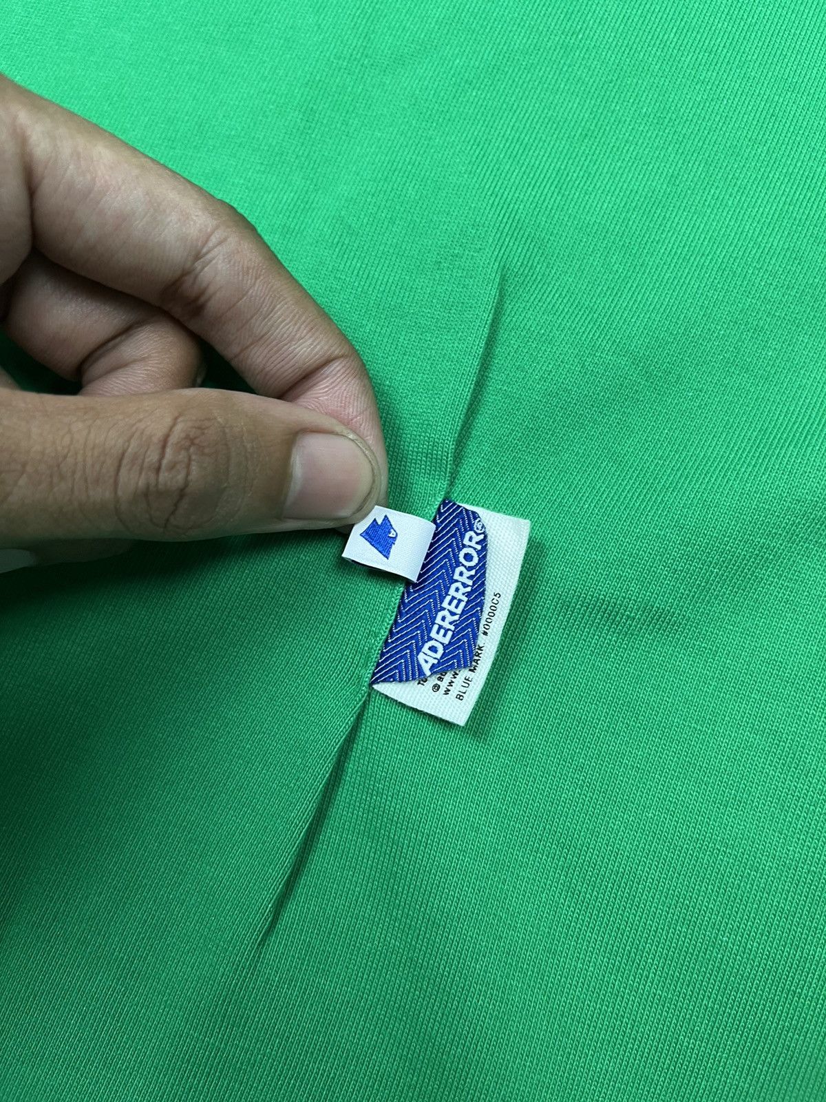 Ader Error Ader Error Green T-shirt Size US L / EU 52-54 / 3 - 7 Thumbnail