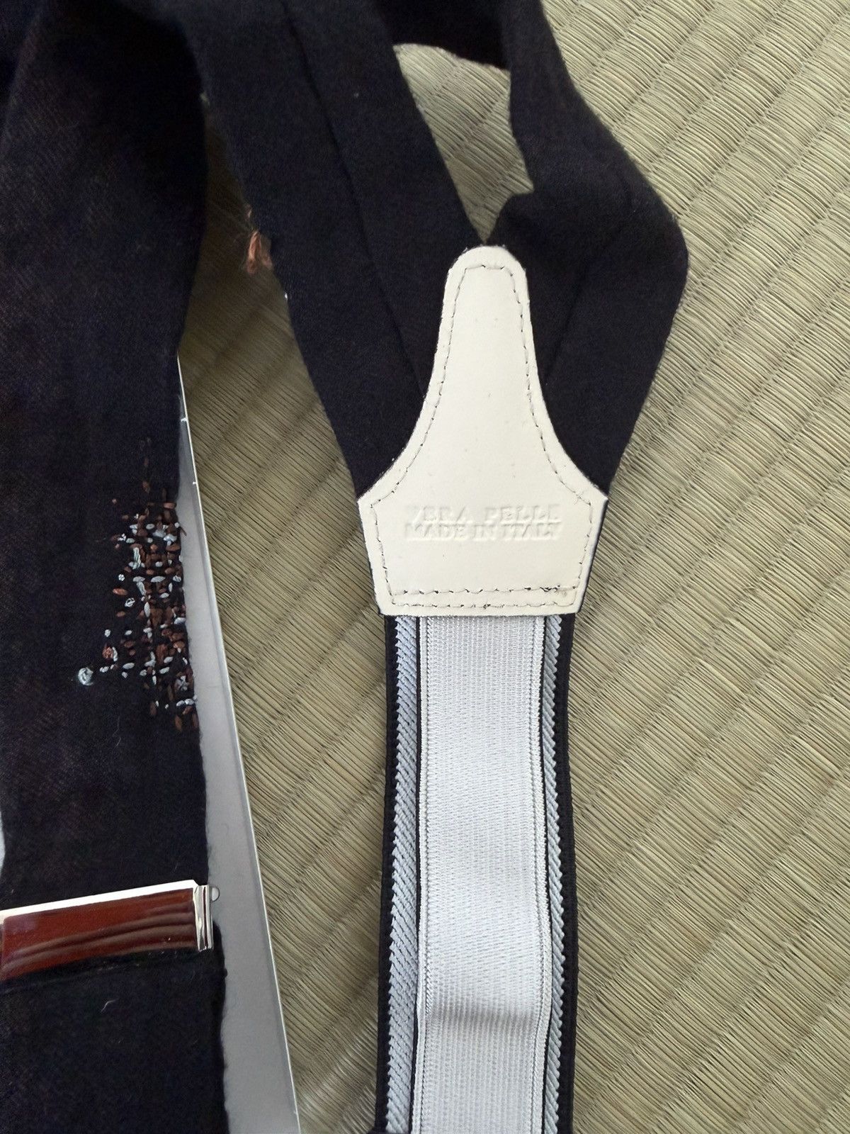 Archivio J.M. Ribot Archivio JM Ribot Braces Boro Stitching Size ONE SIZE - 5 Thumbnail
