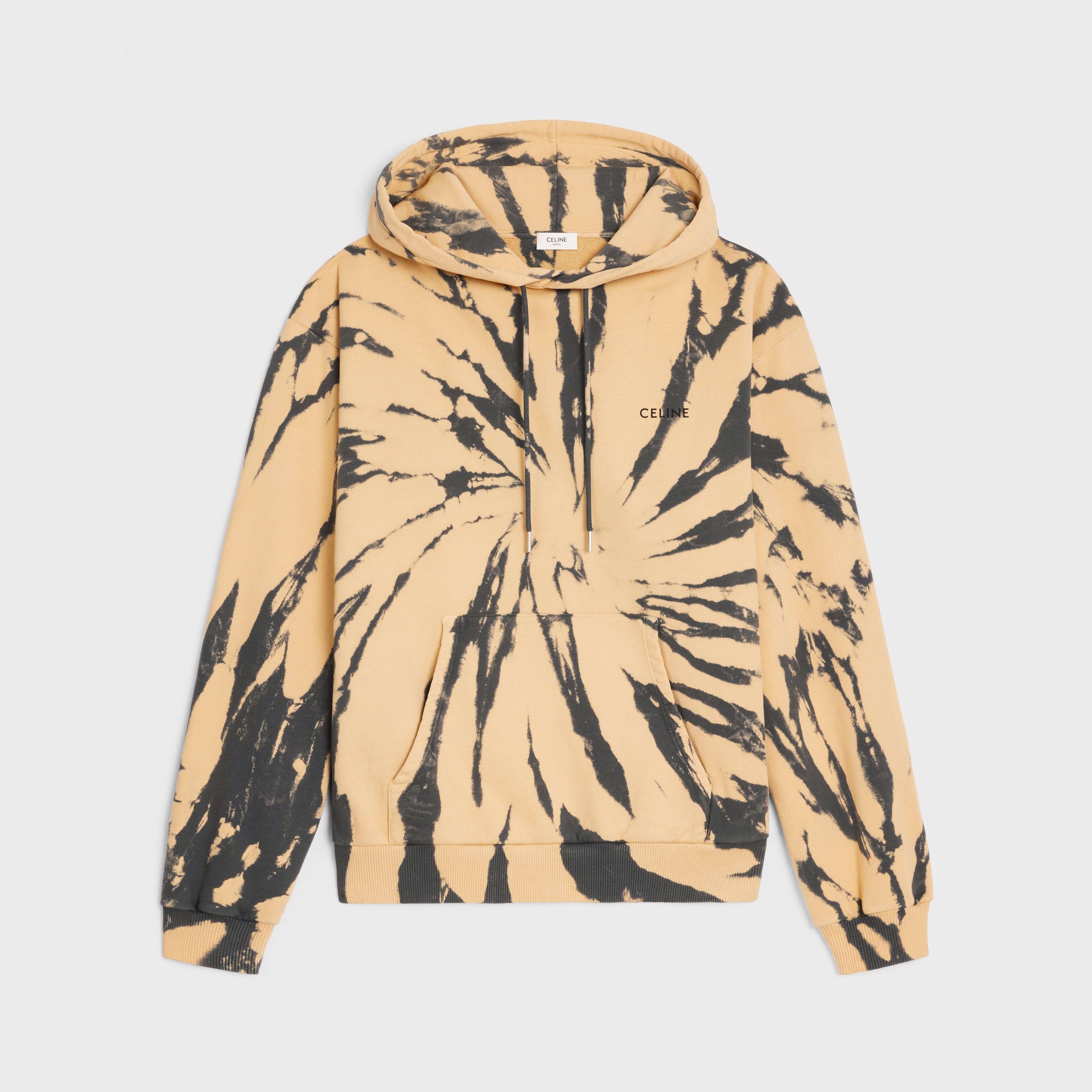 Celine o1bcso1str0925 2Y91B333U Loose Hoodie in Grey/Beige/Black Size US XL / EU 56 / 4 - 1 Thumbnail