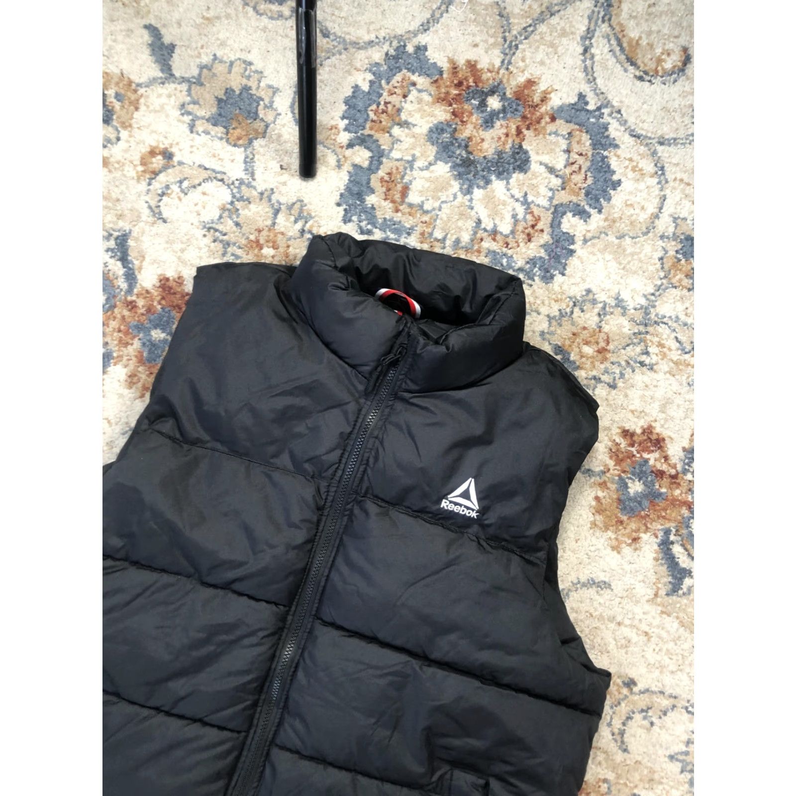Reebok Reebok Vest Mens L Black Puffer Quilted Full Zip Sleeveless Outdoor Warm Size US L / EU 52-54 / 3 - 5 Thumbnail