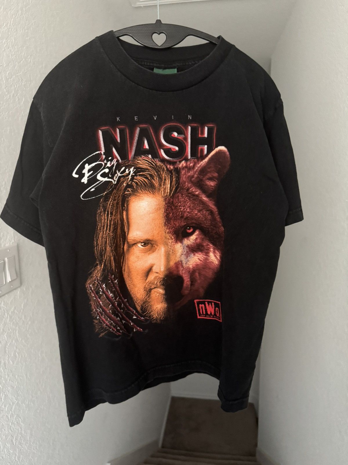 WCW/nWo 1998 outsiders big sexy kevin nash wolf pack 90s t wrestling Size US M / EU 48-50 / 2 - 10 Thumbnail