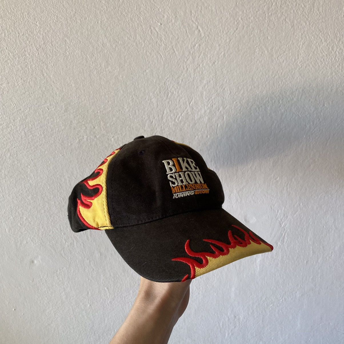 Japanese Brand Vintage fire cap y2k style made in usa Size ONE SIZE - 1 Thumbnail