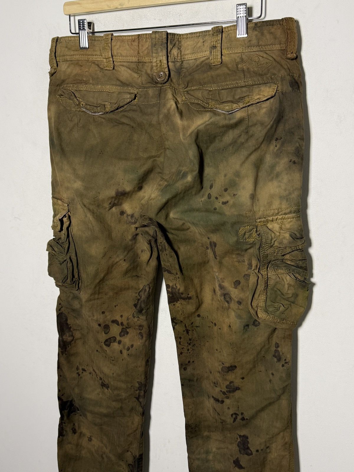 Polo Ralph Lauren ralph lauren overdyed army cargo pants Size US 34 / EU 50 - 4 Thumbnail