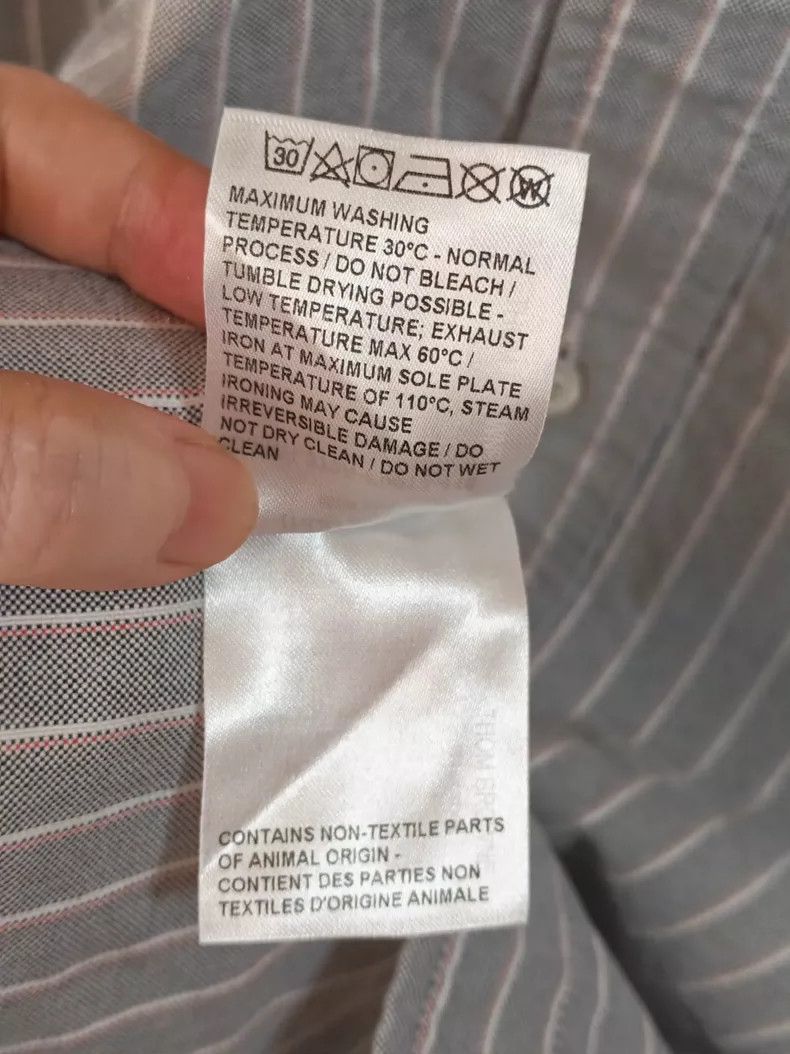 Thom Browne Thom Browne long-sleeved T-shirt Size US S / EU 44-46 / 1 - 8 Thumbnail
