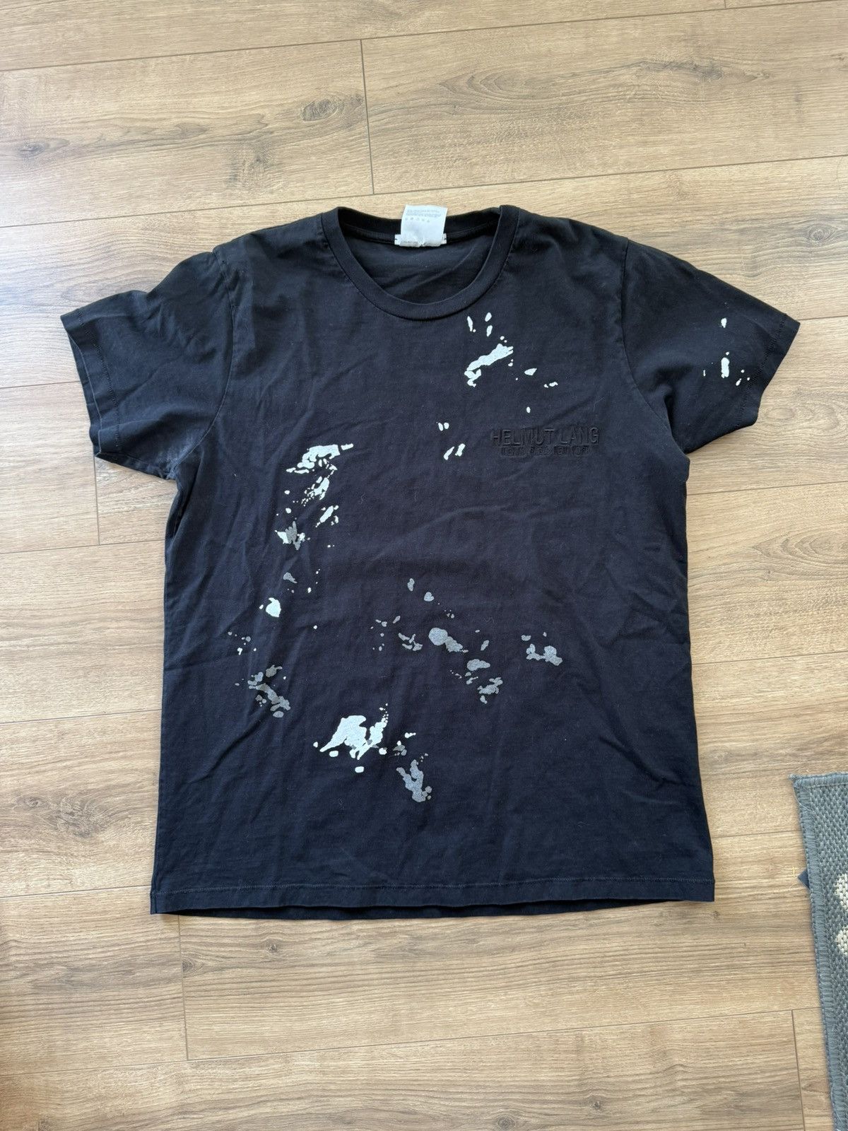 Helmut Lang Helmut Lang paint splatter shirt Size US XL / EU 56 / 4 - 1 Thumbnail