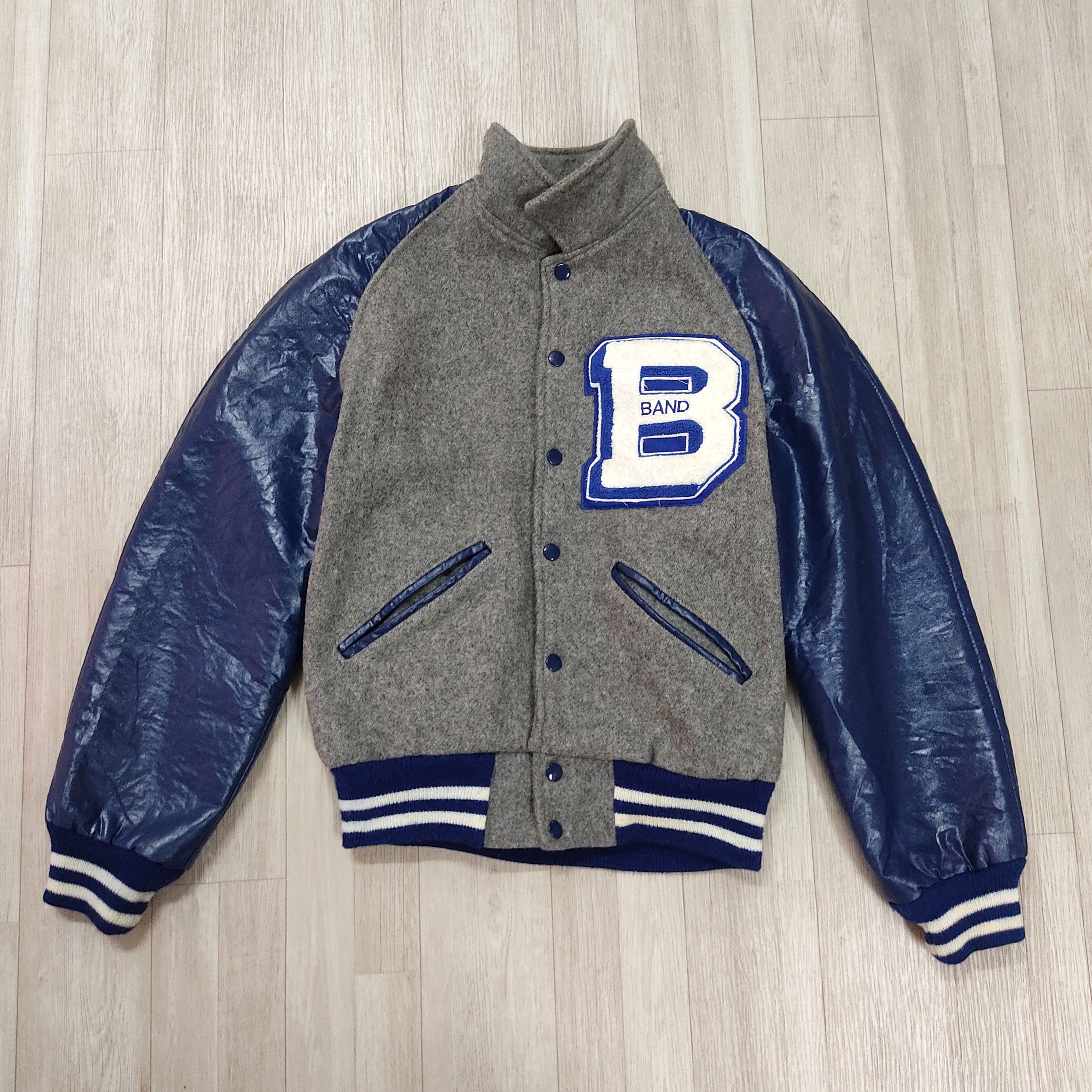 Howe Vintage HOWE Athletic Apparel Wool Varsity Jacket Size US M / EU 48-50 / 2 - 4 Thumbnail
