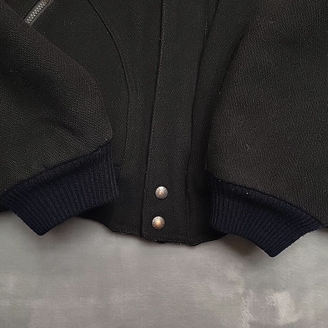 Vintage VINTAGE Pacific Trail Bomber Jacket Mens M Black Wool Blend Full Zip Lined Casual Size US M / EU 48-50 / 2 - 4 Thumbnail