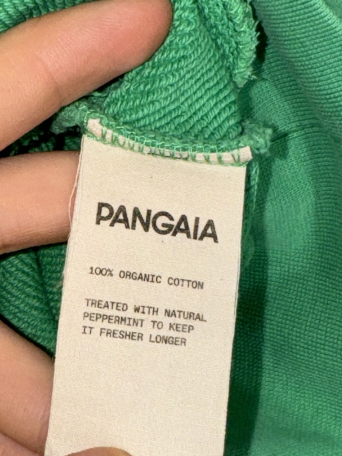 Pangaia Pangaia green sweatshirt high quality luxury made i Portugal Size US M / EU 48-50 / 2 - 5 Thumbnail