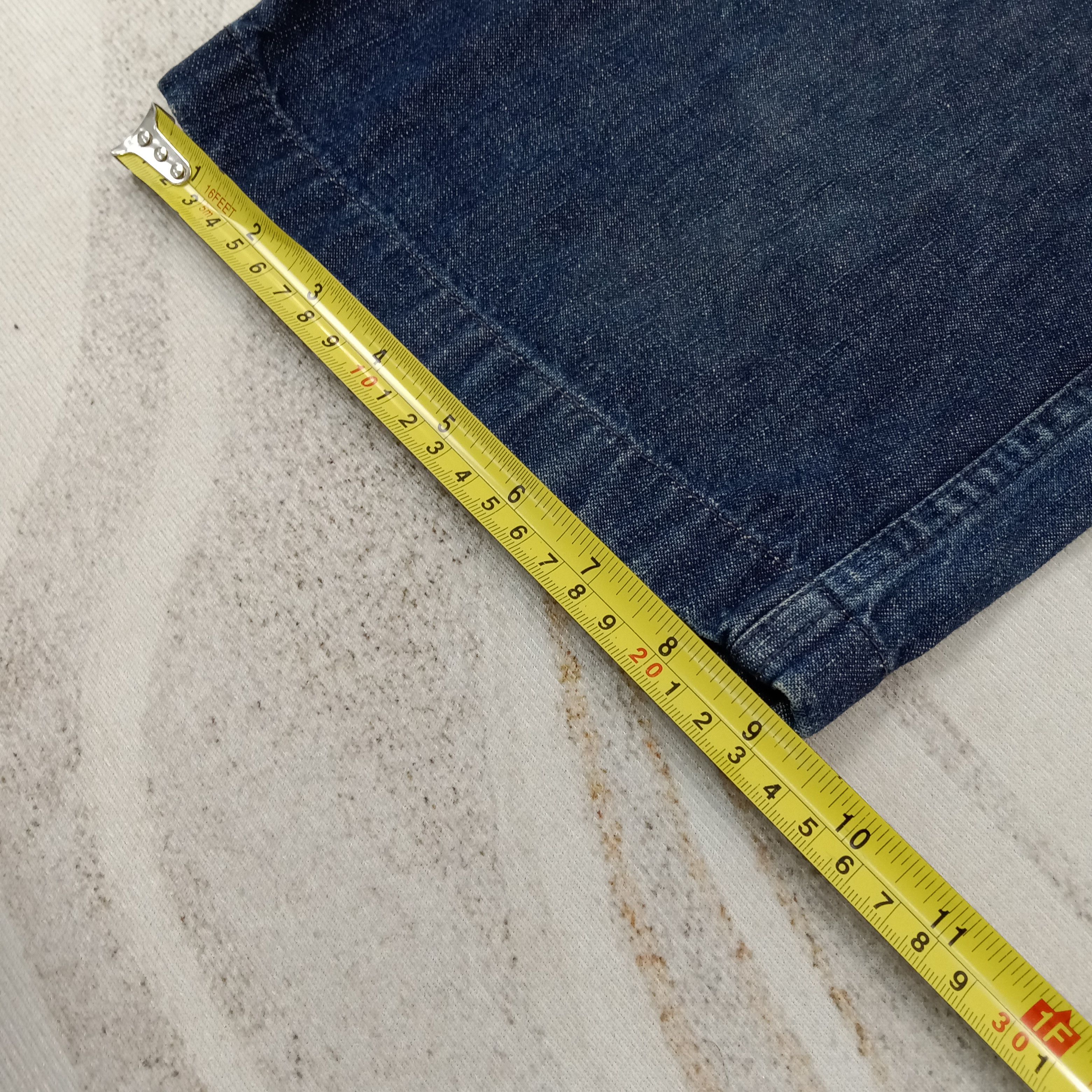 Evisu Evisu Yamane Japanese Daicock Short Denim Jeans C265N16 Size US 33 - 9 Thumbnail