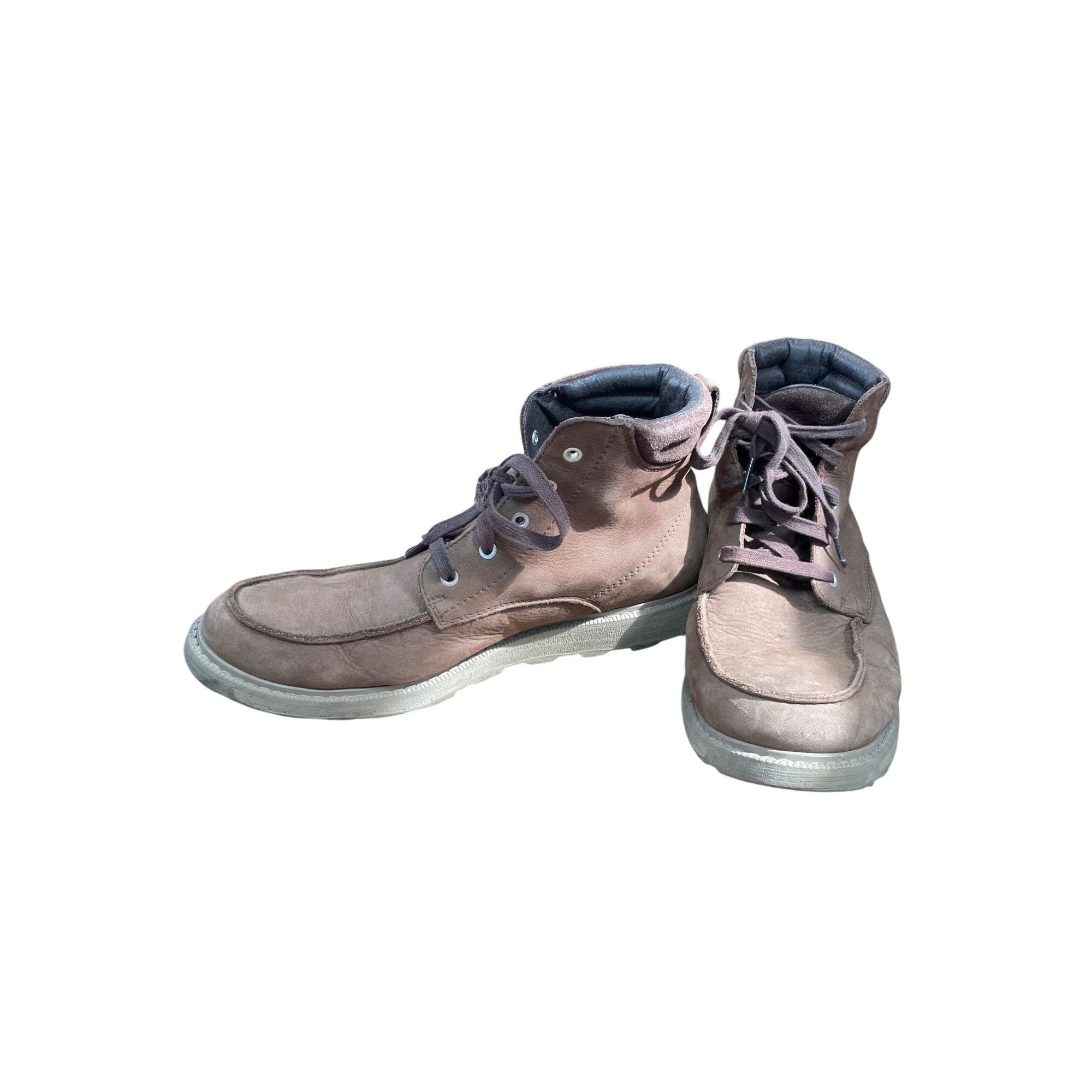 SOREL Sorel Mens Brown Leather Waterproof Ankle Boots Size 11 SKU Size US 11 / EU 44 - 2 Thumbnail